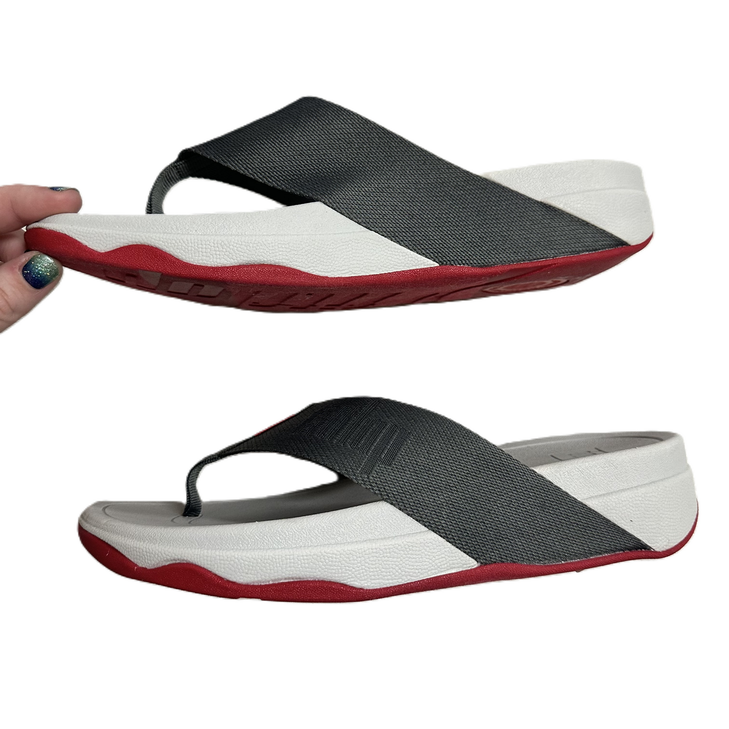 Sandals Flip Flops By Fitflop  Size: 8