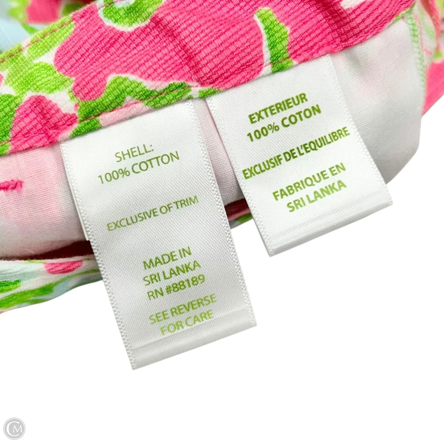 Shorts Designer By Lilly Pulitzer In Green & Pink, Size: 0