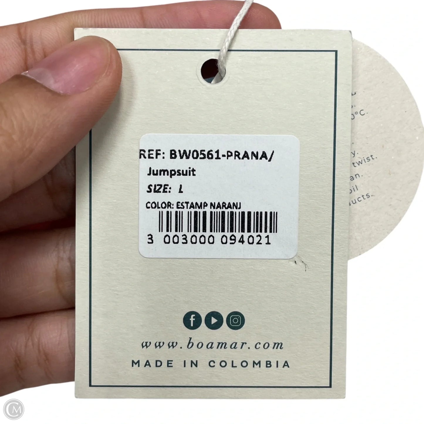 Dress Casual Short By Bomar In Rainbow Print, Size: L