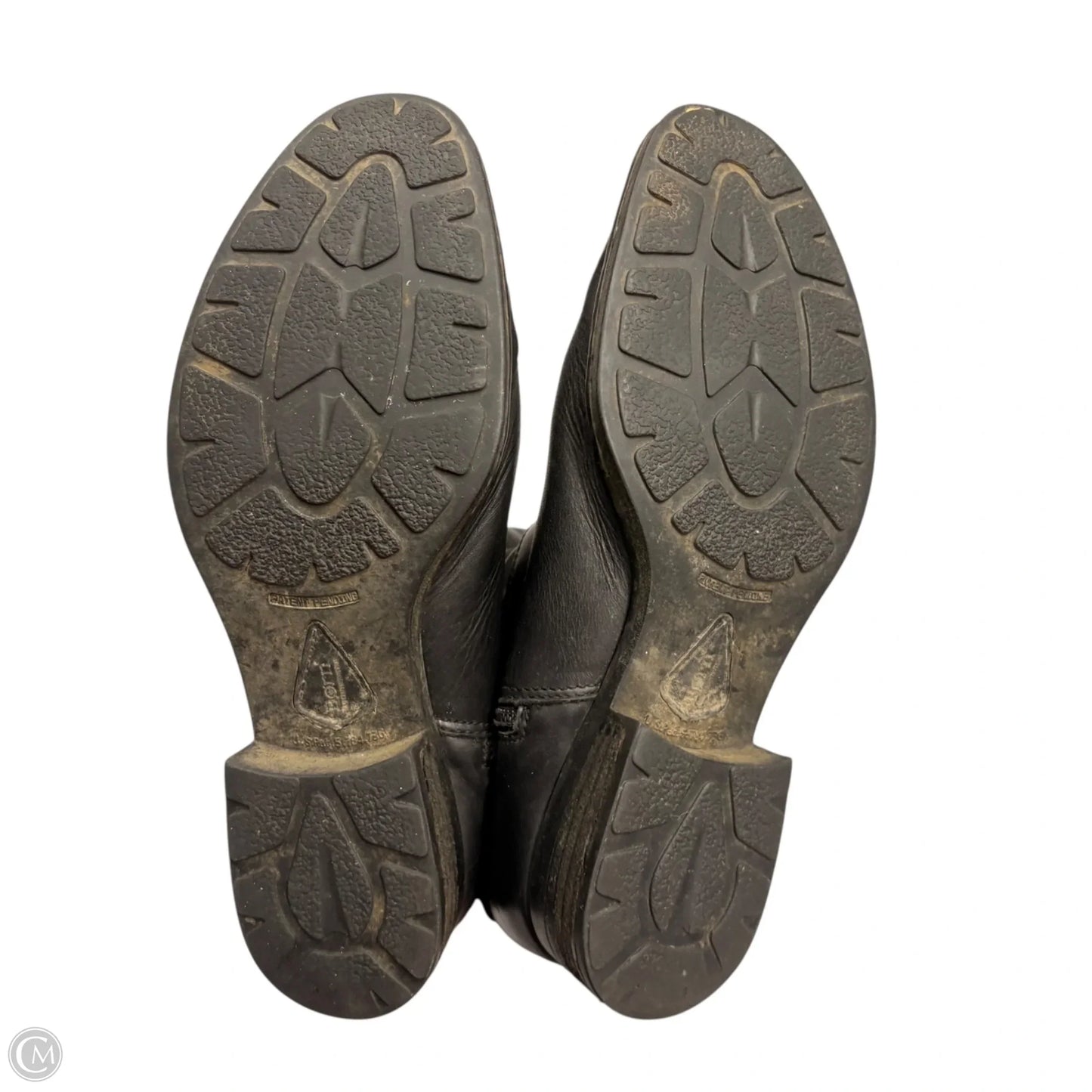 Boots Knee Heels By Born In Black, Size: 8.5