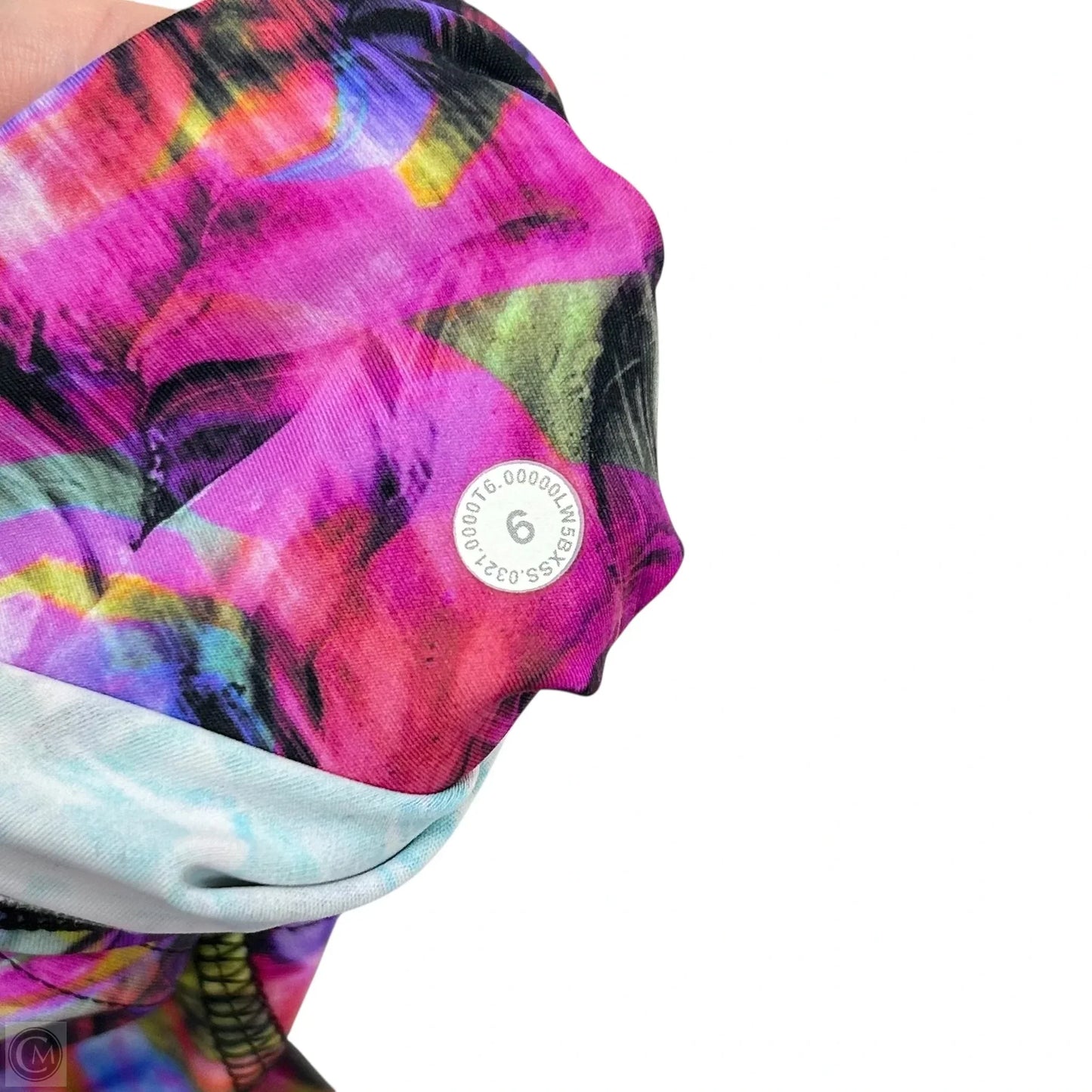 Athletic Leggings By Lululemon In Rainbow Print, Size: S