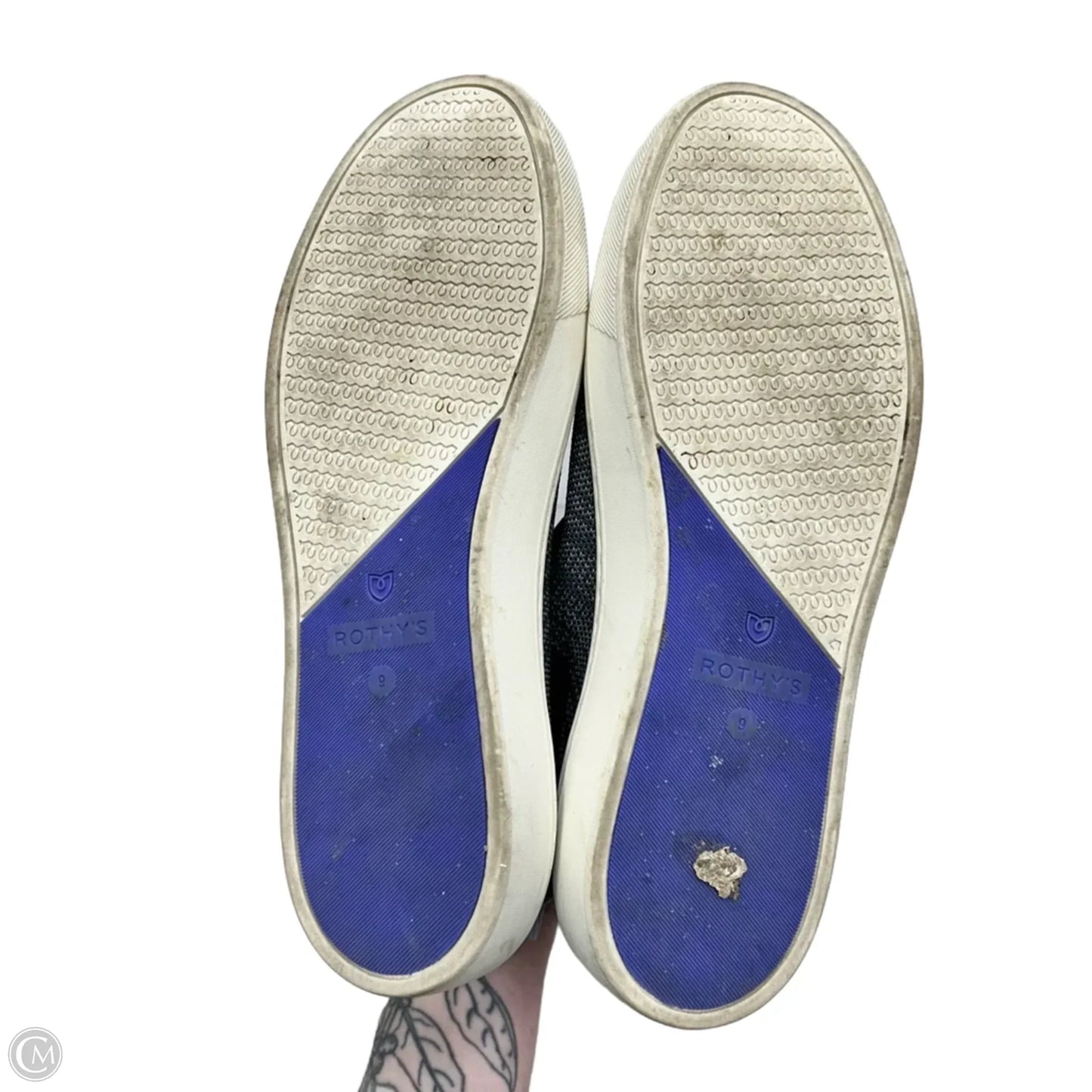 Shoes Sneakers By Rothys In Grey, Size: 9