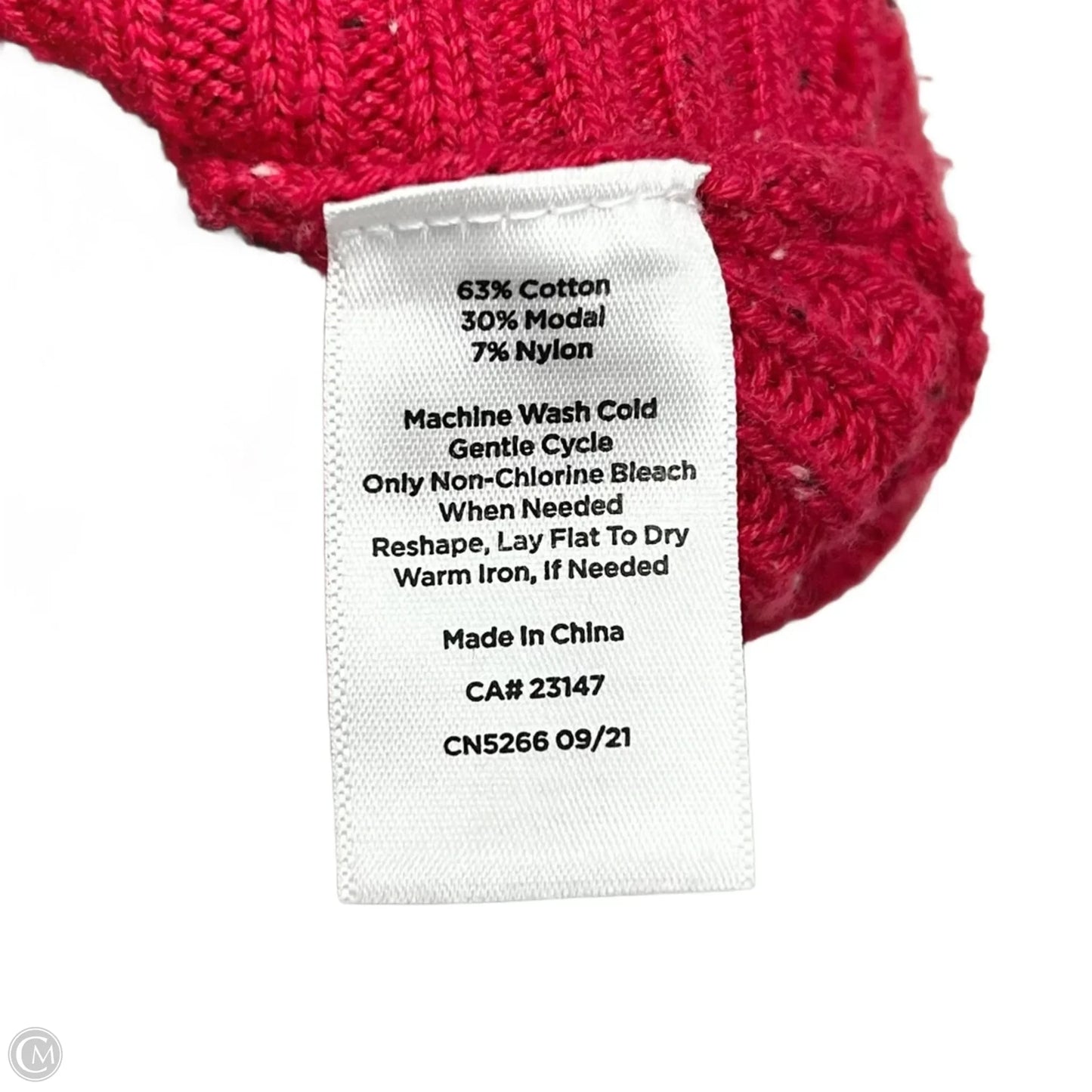 Sweater By Talbots In Red, Size: M