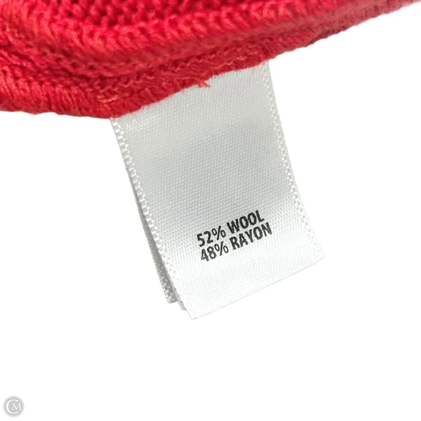 Dress Luxury Designer By St John Collection In Red, Size: L