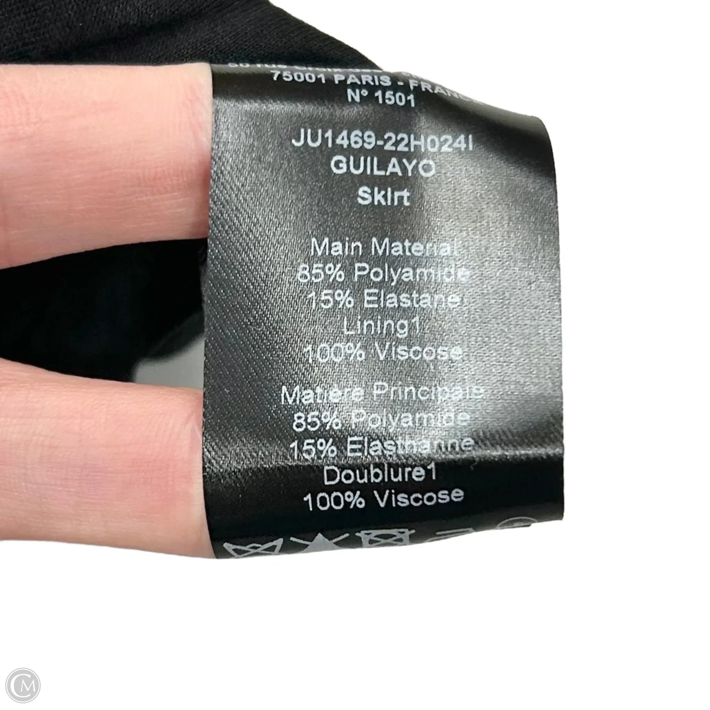 Skirt Designer By Isabel Marant In Purple, Size: Xl