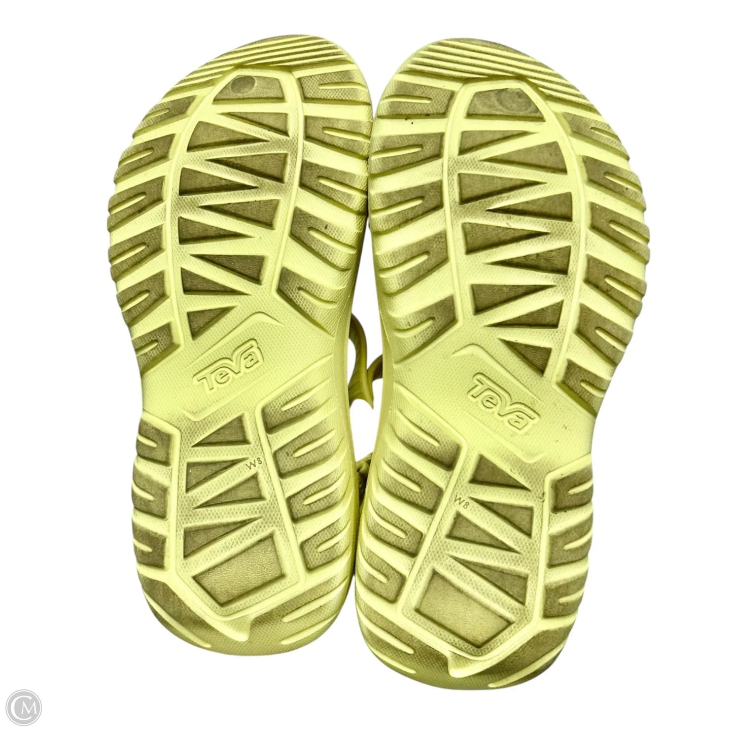 Sandals Sport By Teva In Yellow, Size: 8