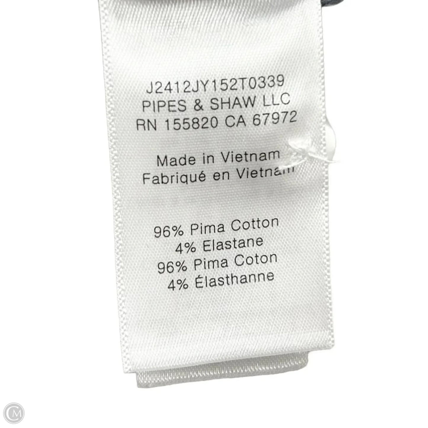 Top Long Sleeve By Veronica Beard In Navy, Size: S