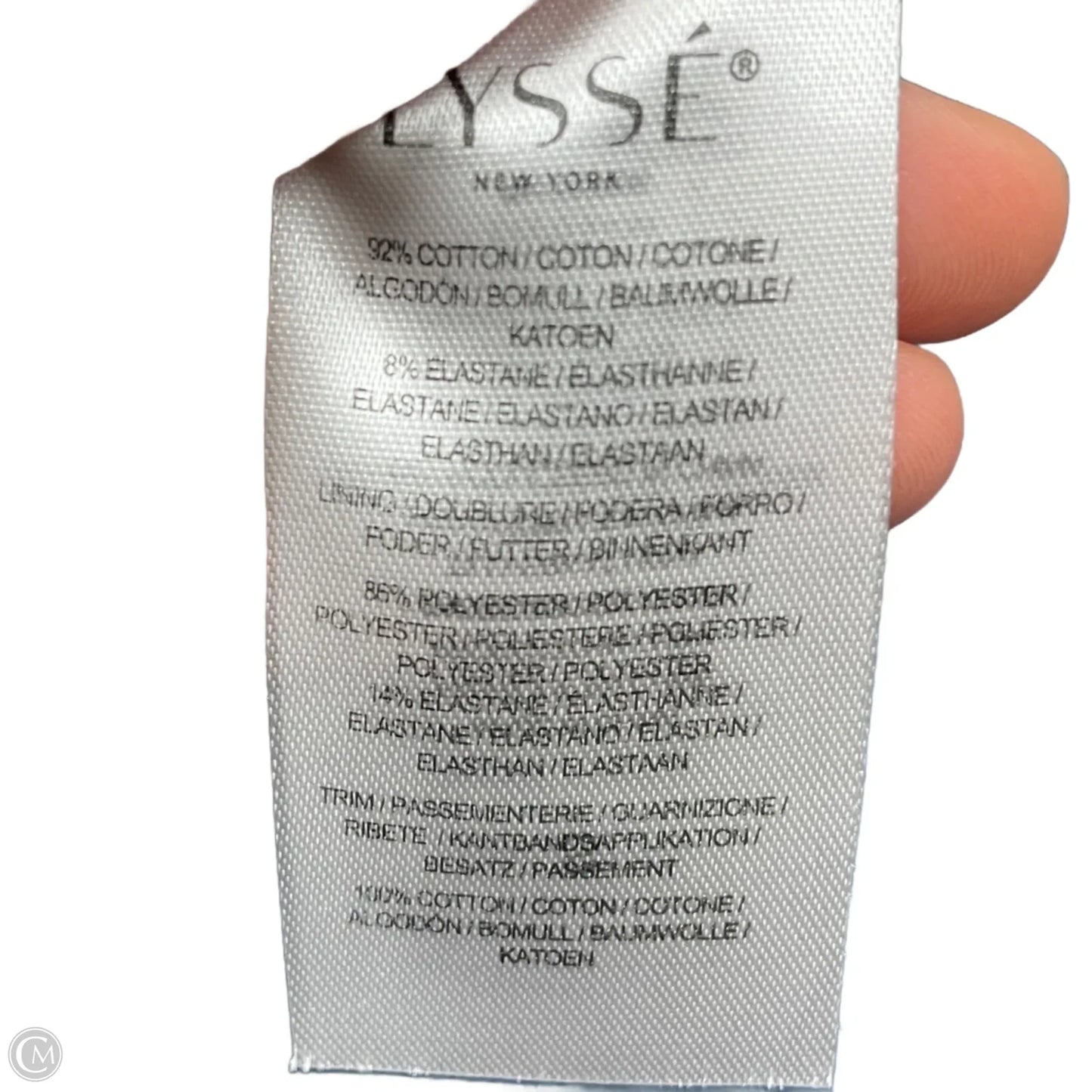 Pants Wide Leg By Lysse In Blue Denim, Size: S