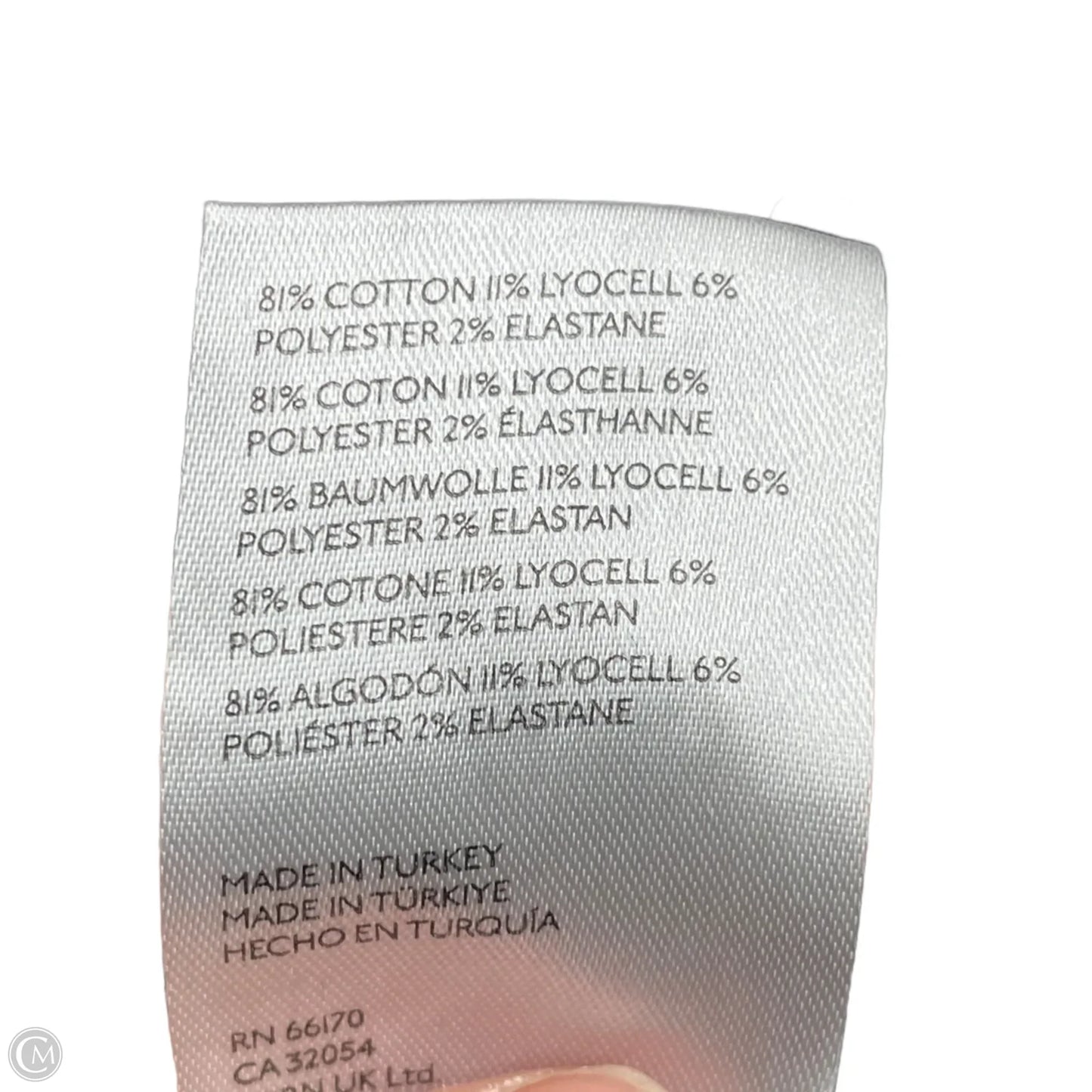 Jeans Flared By Pilcro In Black Denim, Size: 0p