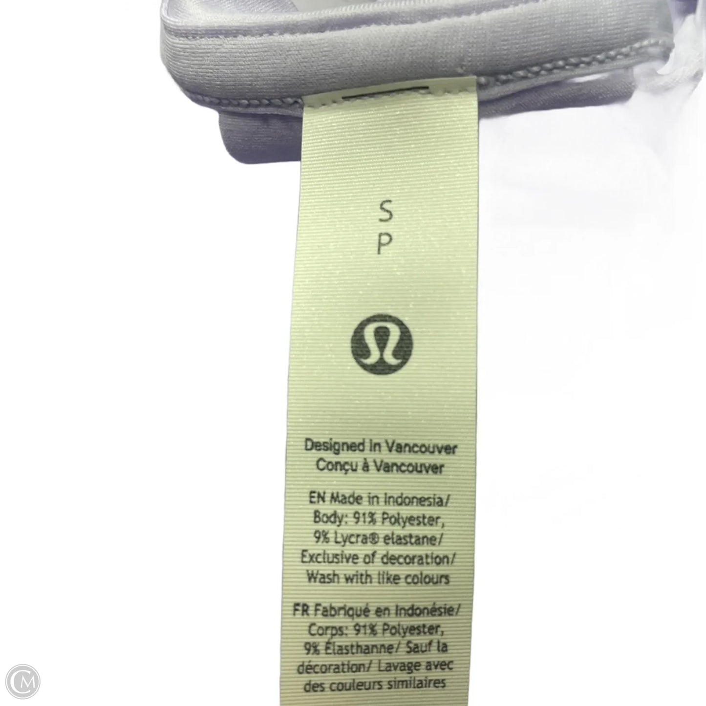 Athletic Tank Top By Lululemon In Purple, Size: S