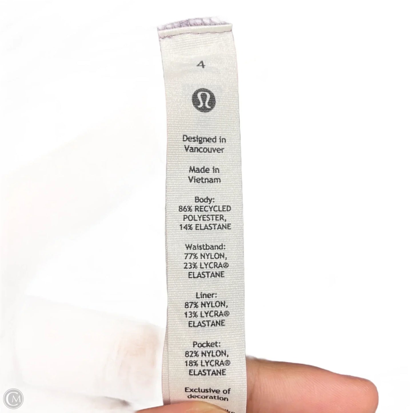 Athletic Skirt By Lululemon In Purple, Size: S