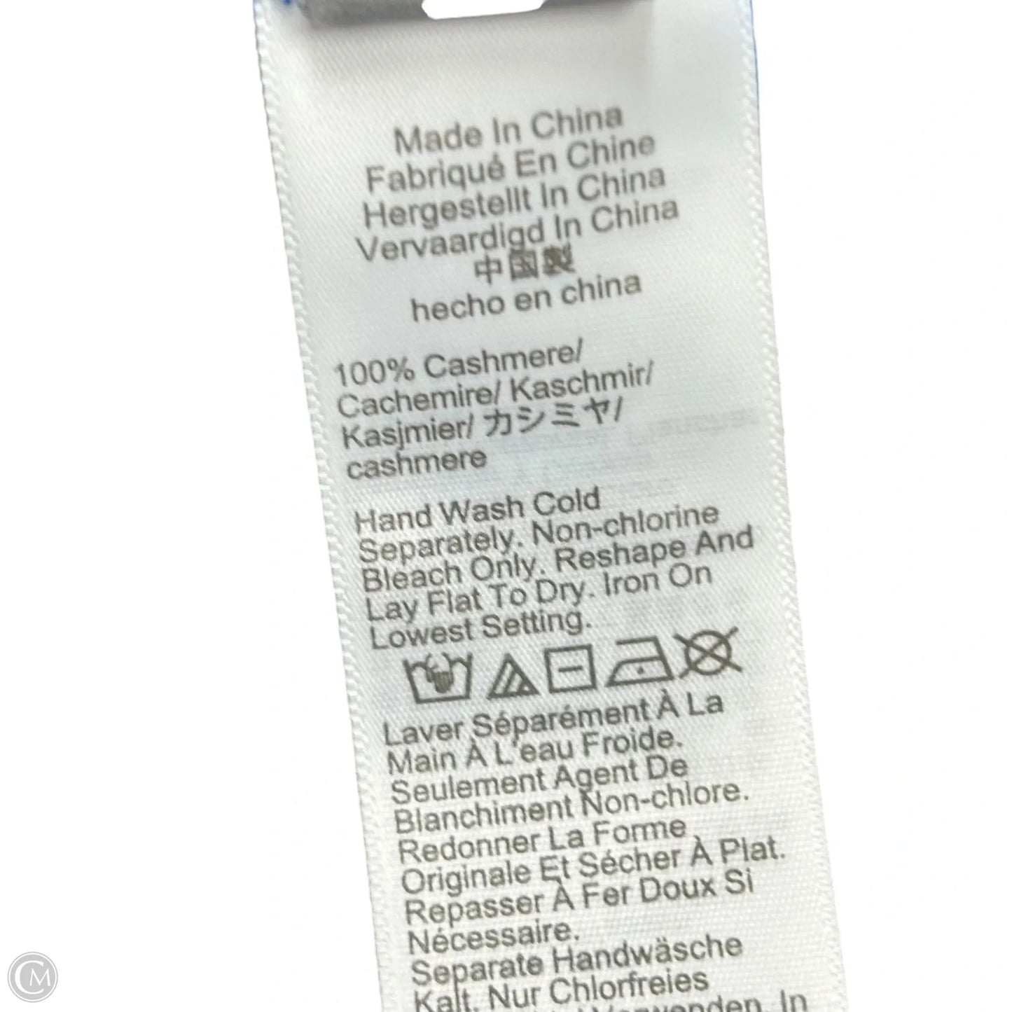 Sweater Cashmere By J. Crew In Blue, Size: Xl