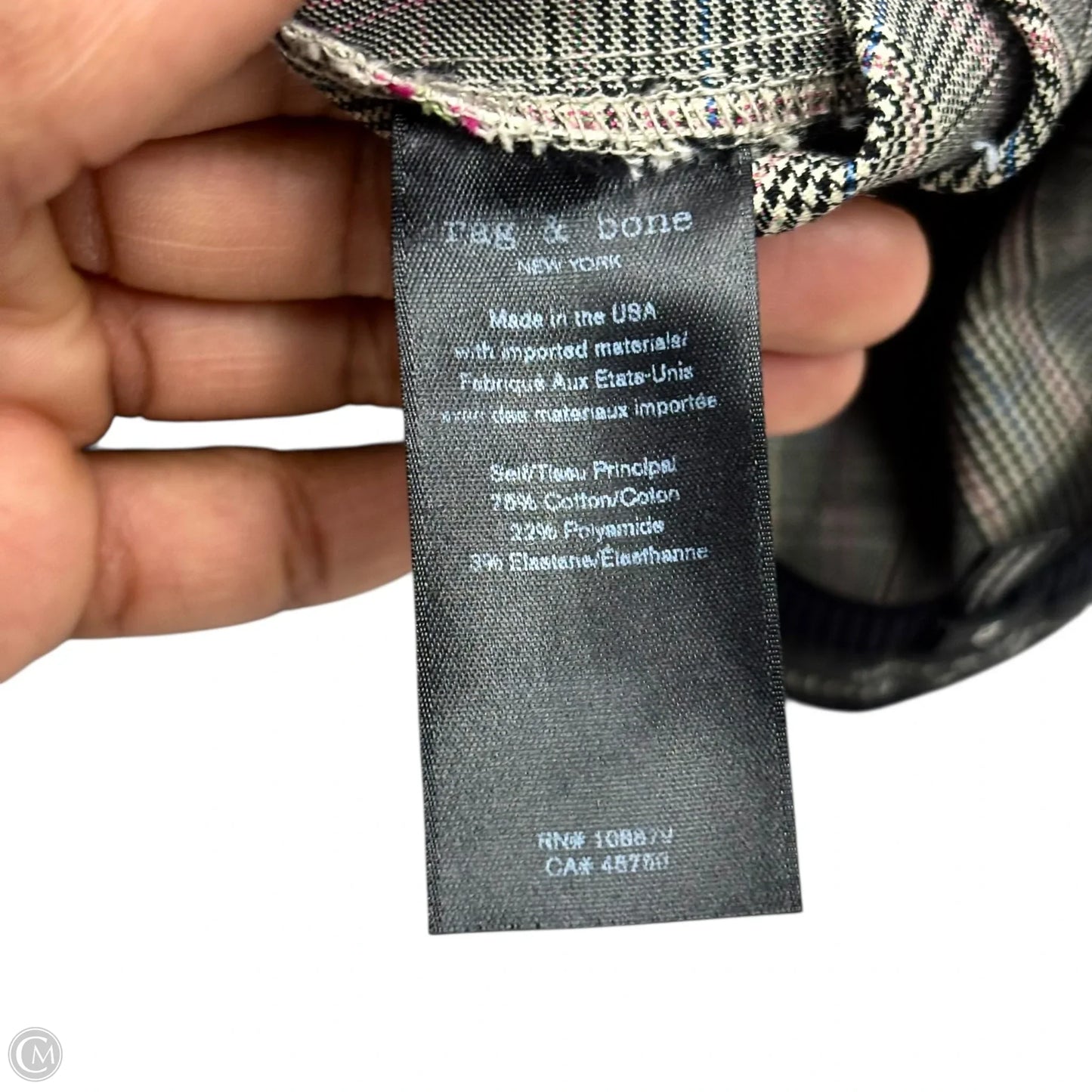 Pants Dress By Rag And Bone In Plaid Pattern, Size: 2