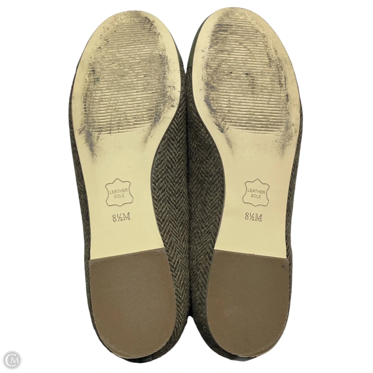 Shoes Flats By Talbots In Green, Size: 8.5