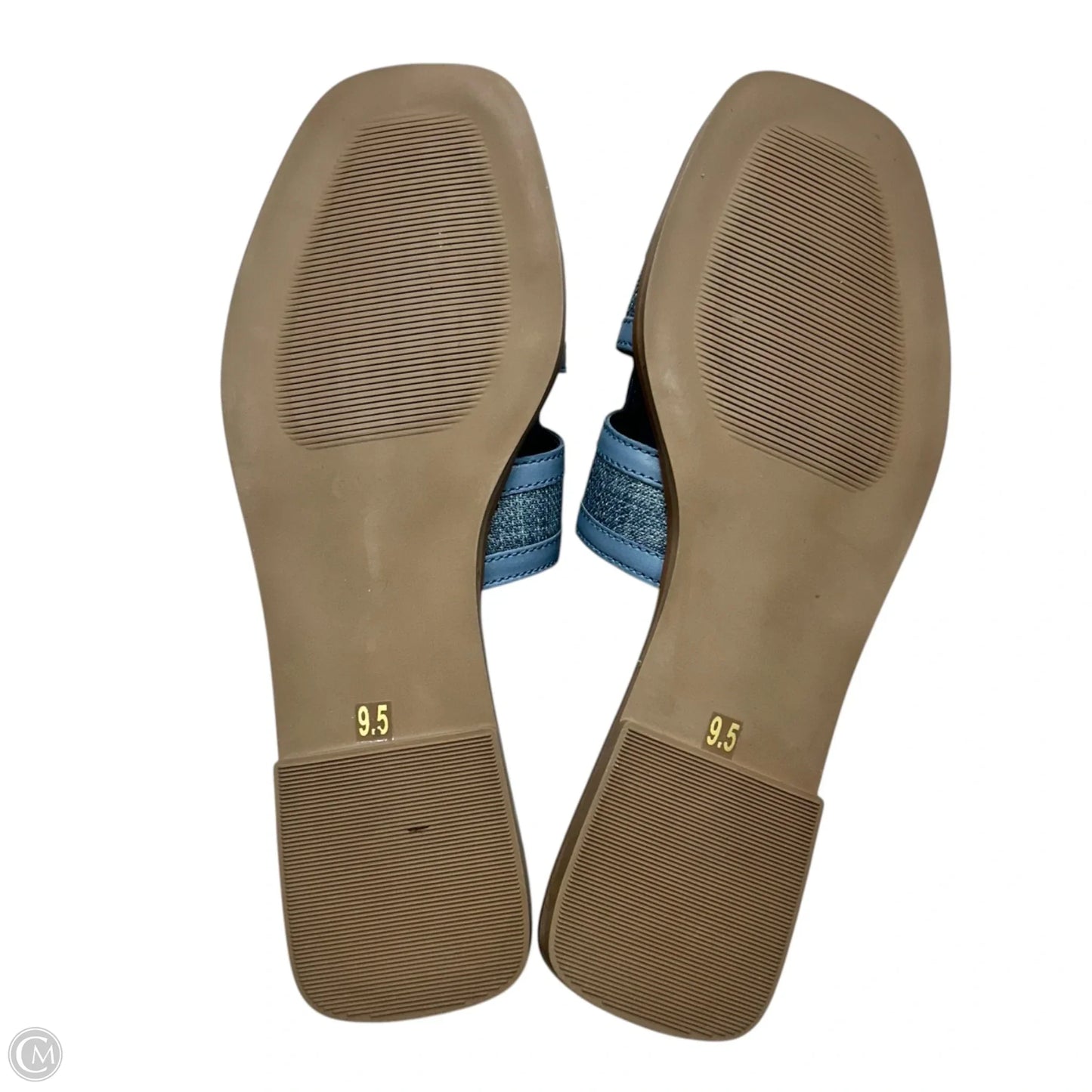 Sandals Flats By Steve Madden In Blue, Size: 9.5
