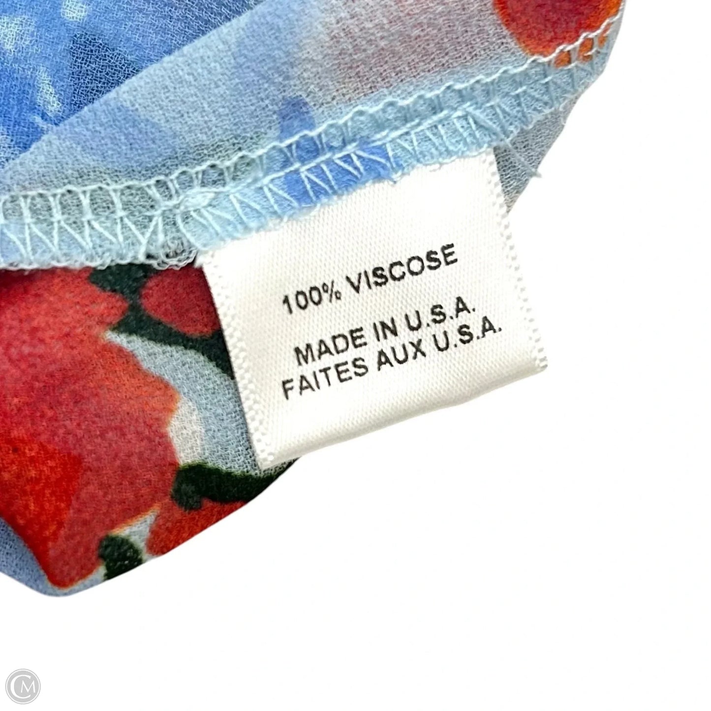 Dress Designer By Misa In Blue & Orange, Size: L