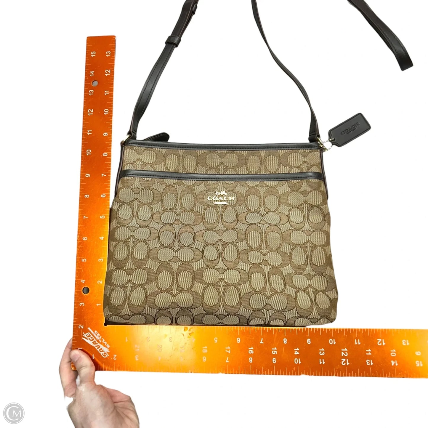 Crossbody Designer By Coach, Size: Small
