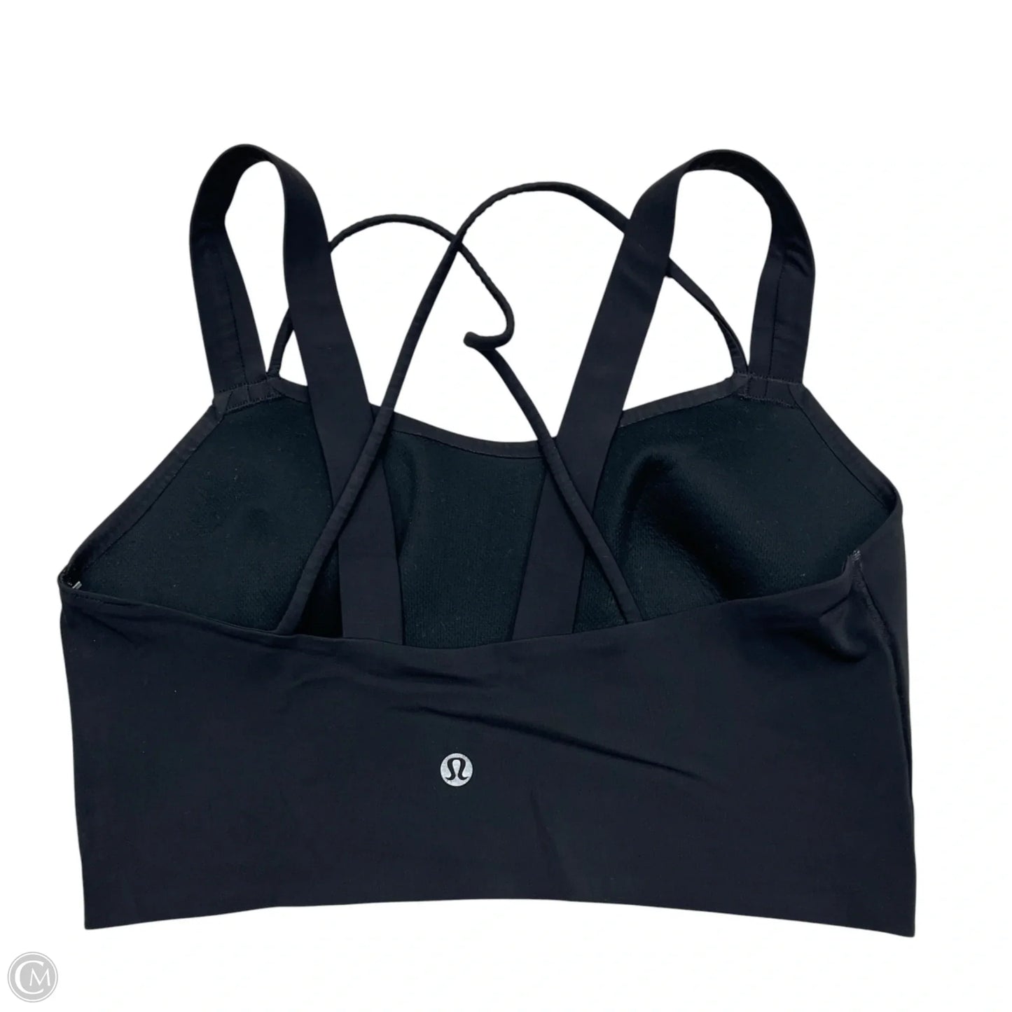 Athletic Bra By Lululemon In Black, Size: S