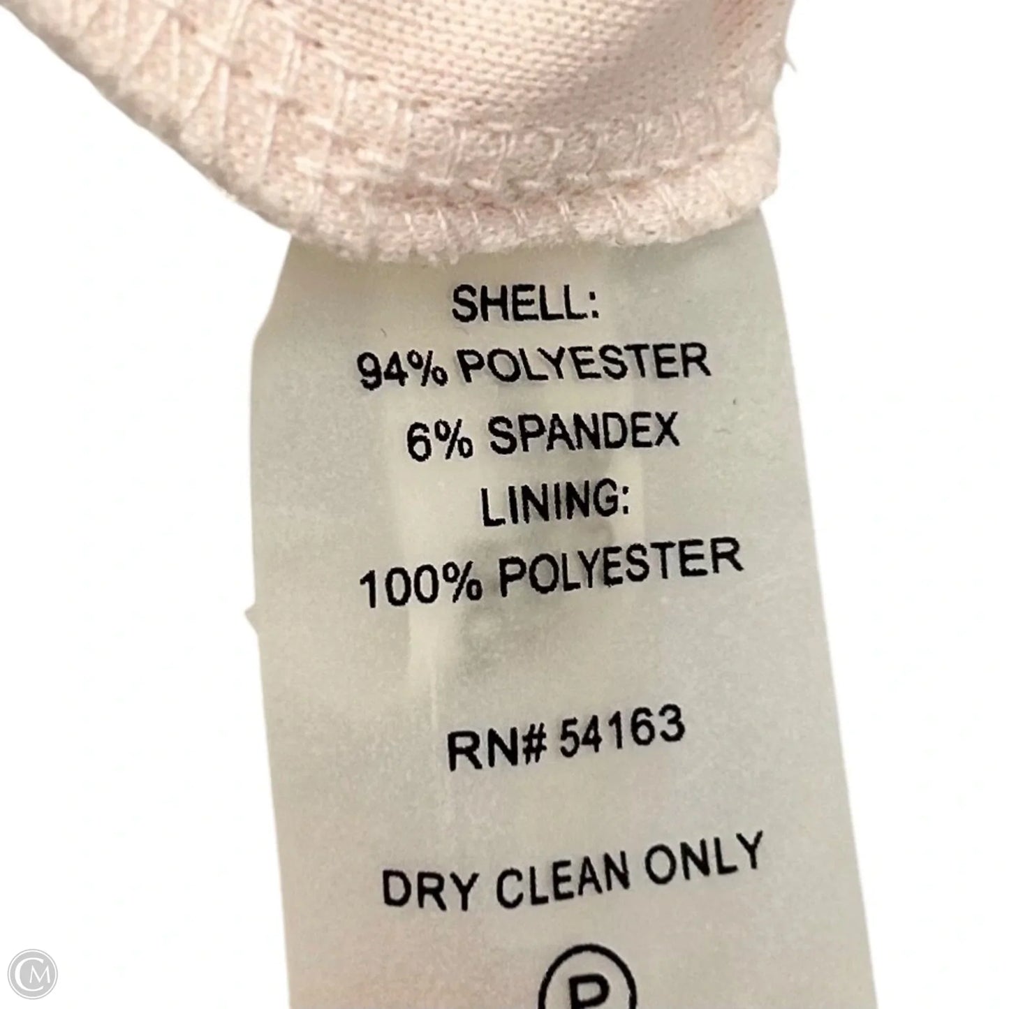 Dress Party Midi By Calvin Klein In Pink, Size: Xs