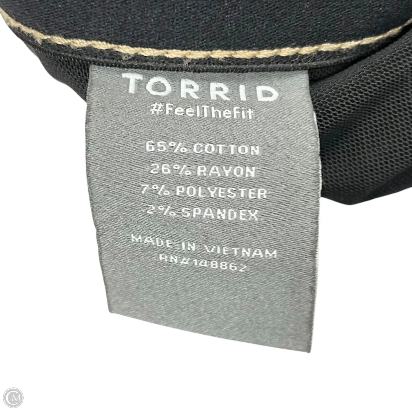 Jeans Straight By Torrid In Blue Denim, Size: 22s