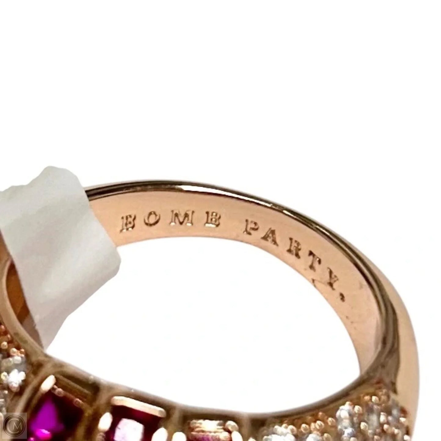 Ring Statement By Bomb Party, Size: 8