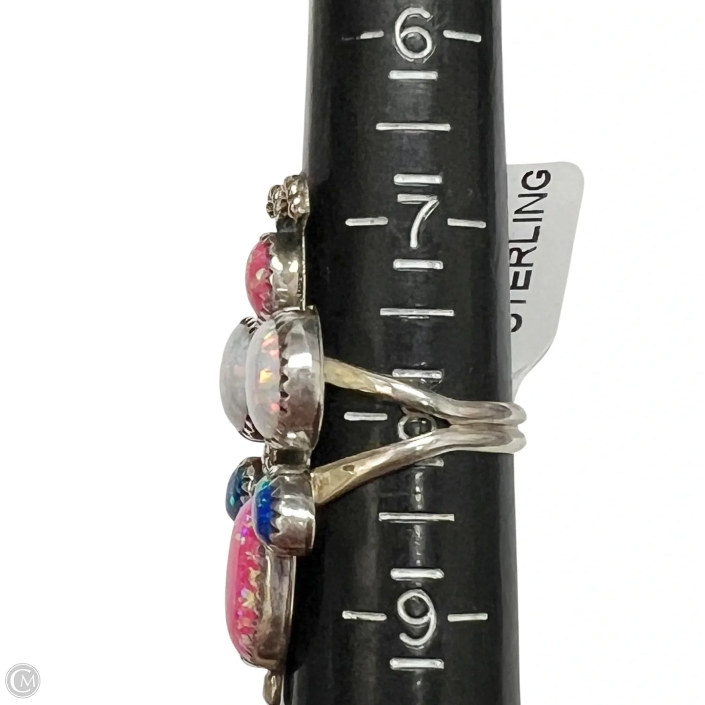 Ring Sterling Silver , Size: 8