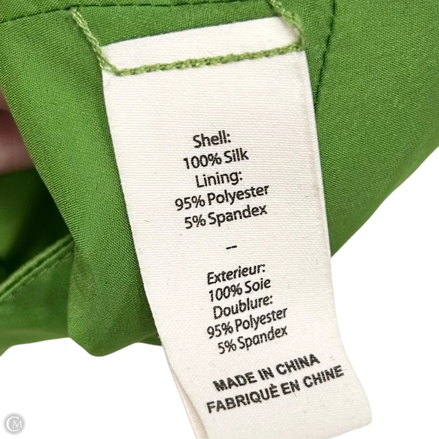Top Sleeveless By Cinc A Sept In Green, Size: Xs