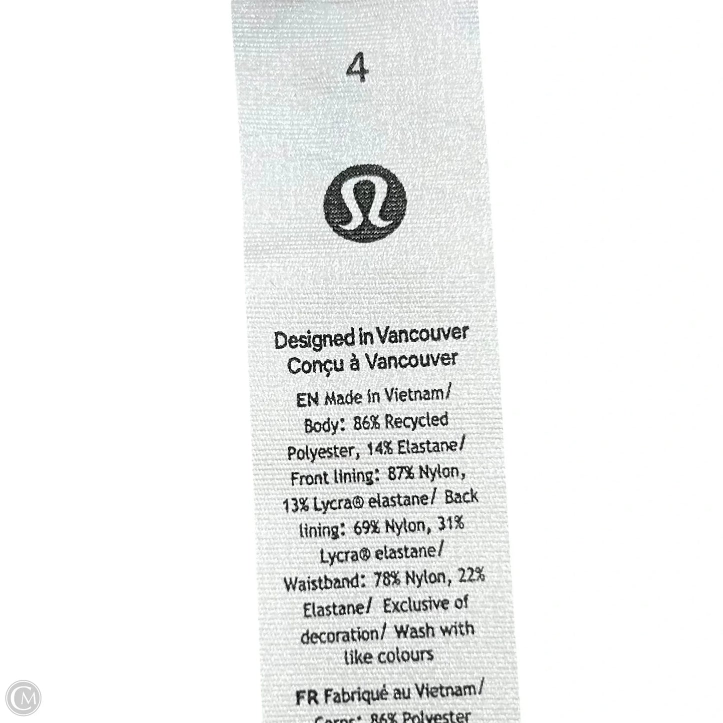 Athletic Skort By Lululemon In Navy, Size: S