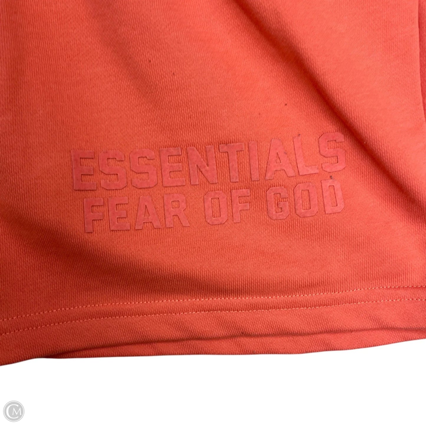Shorts By Essentials Fear Of God In Peach, Size: L
