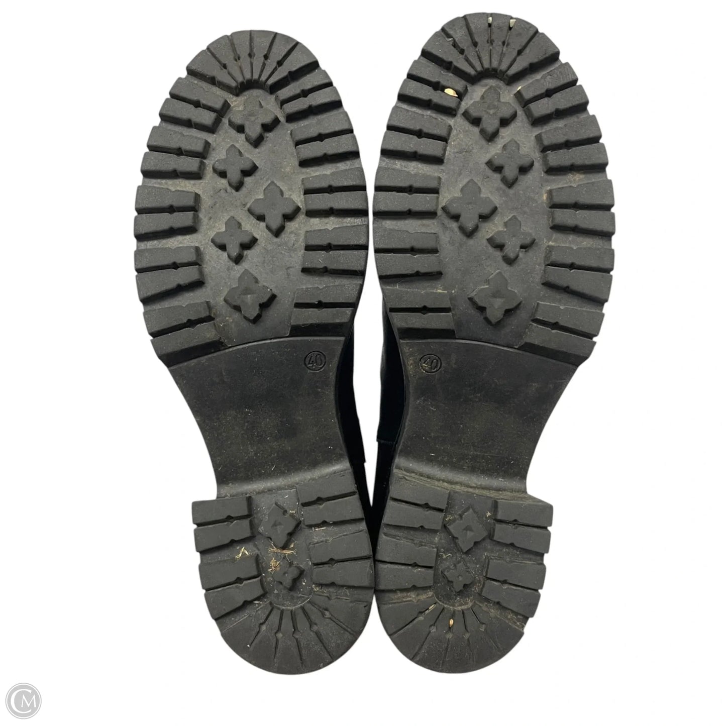 Boots Mid-calf Heels By Anthropologie In Black, Size: 9.5