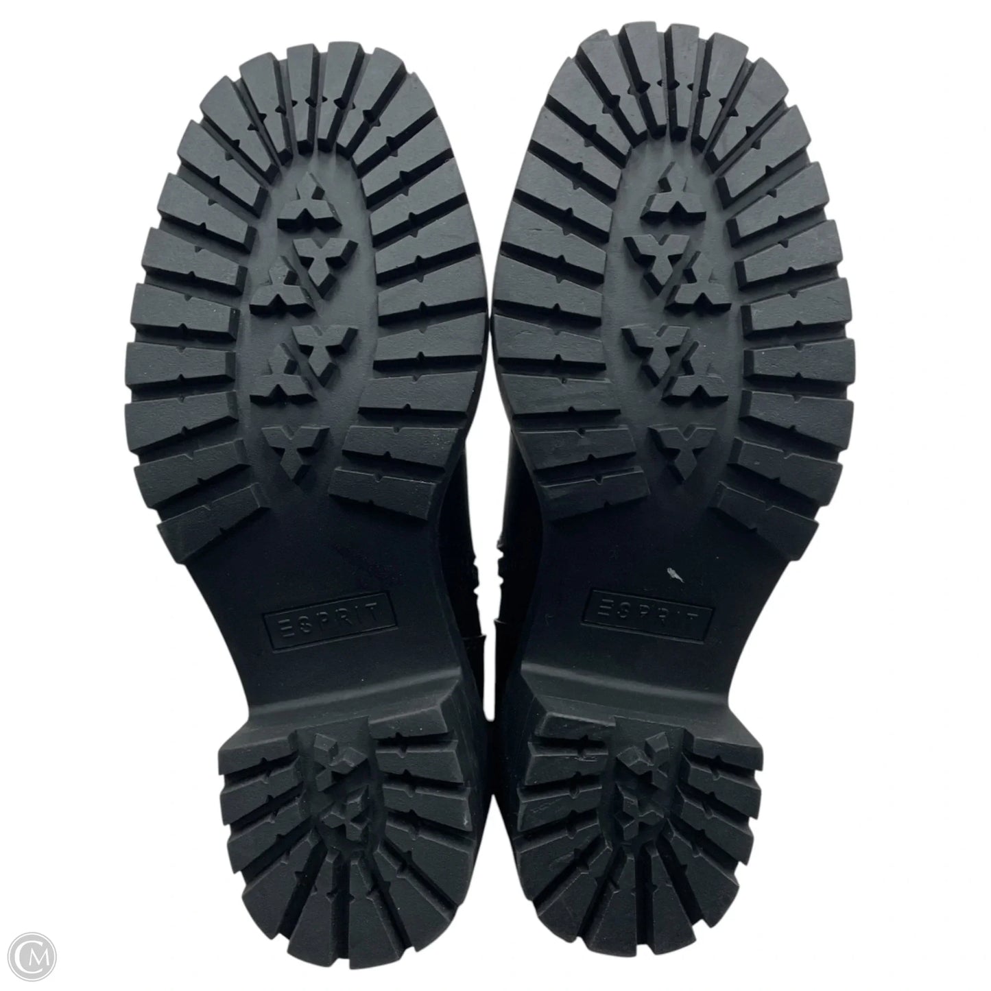 Boots Ankle Heels By Esprit In Black, Size: 7