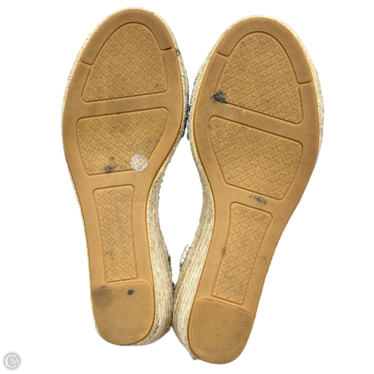 Sandals Designer By Tory Burch In Navy, Size: 9