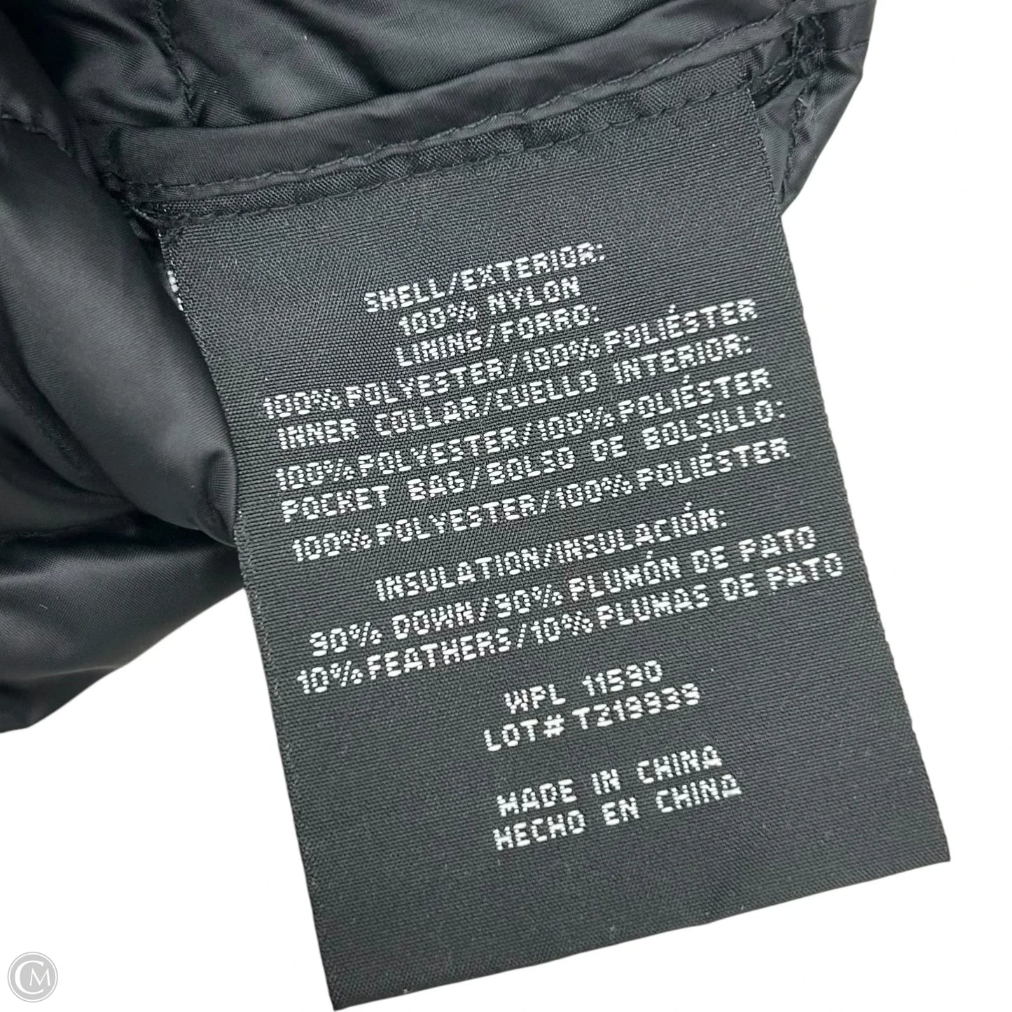 Jacket Puffer & Quilted By 32 Degrees In Black, Size: 1x