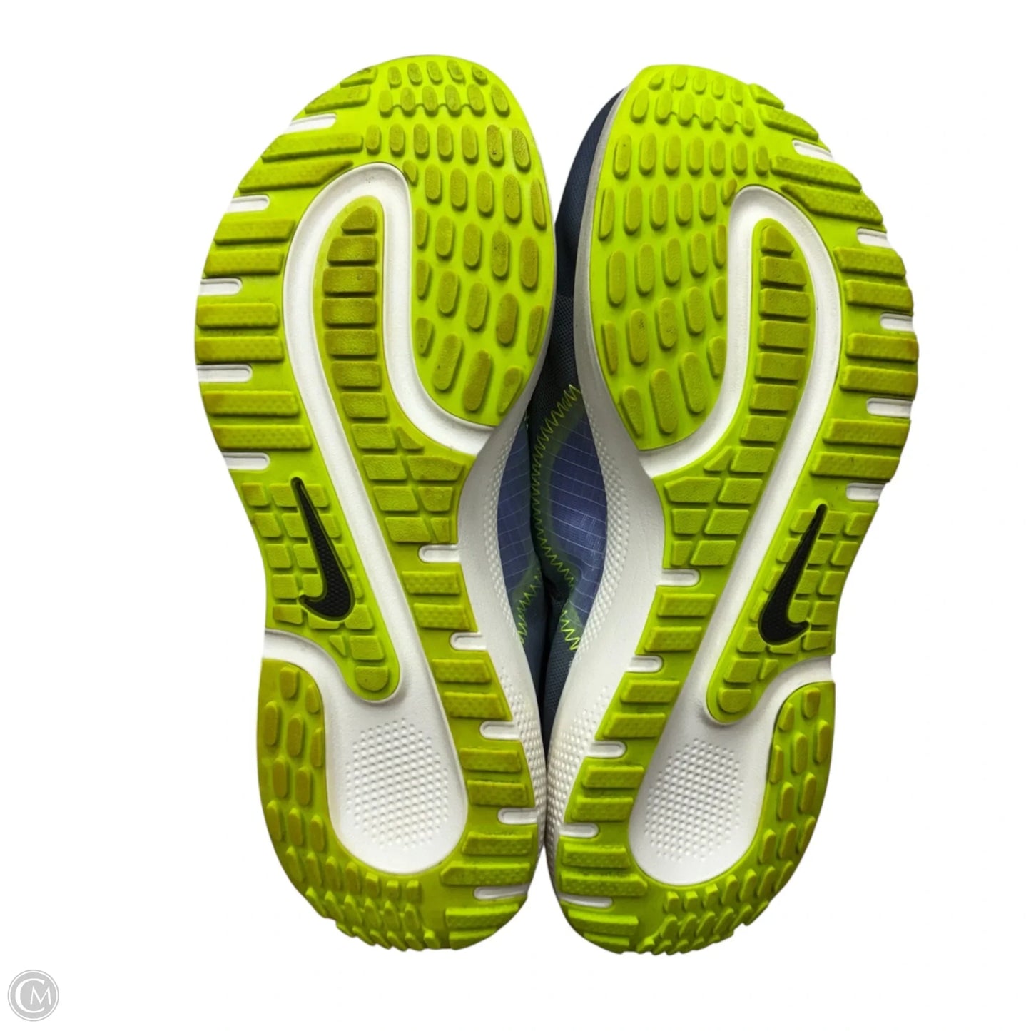 Shoes Athletic By Nike In Blue & Green, Size: 8.5