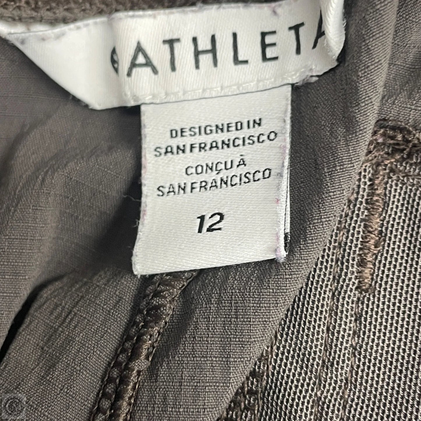 Athletic Pants By Athleta In Taupe, Size: L