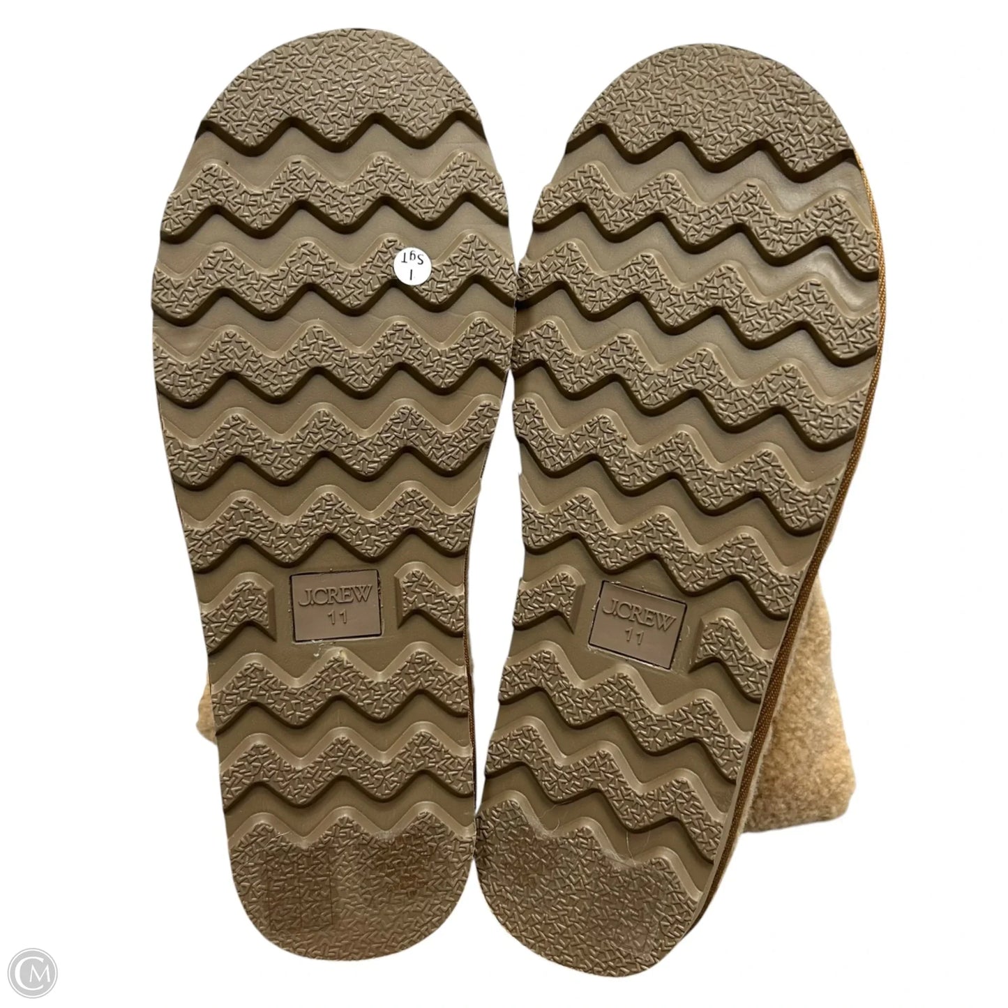 Boots Ankle Flats By J. Jill In Tan, Size: 11