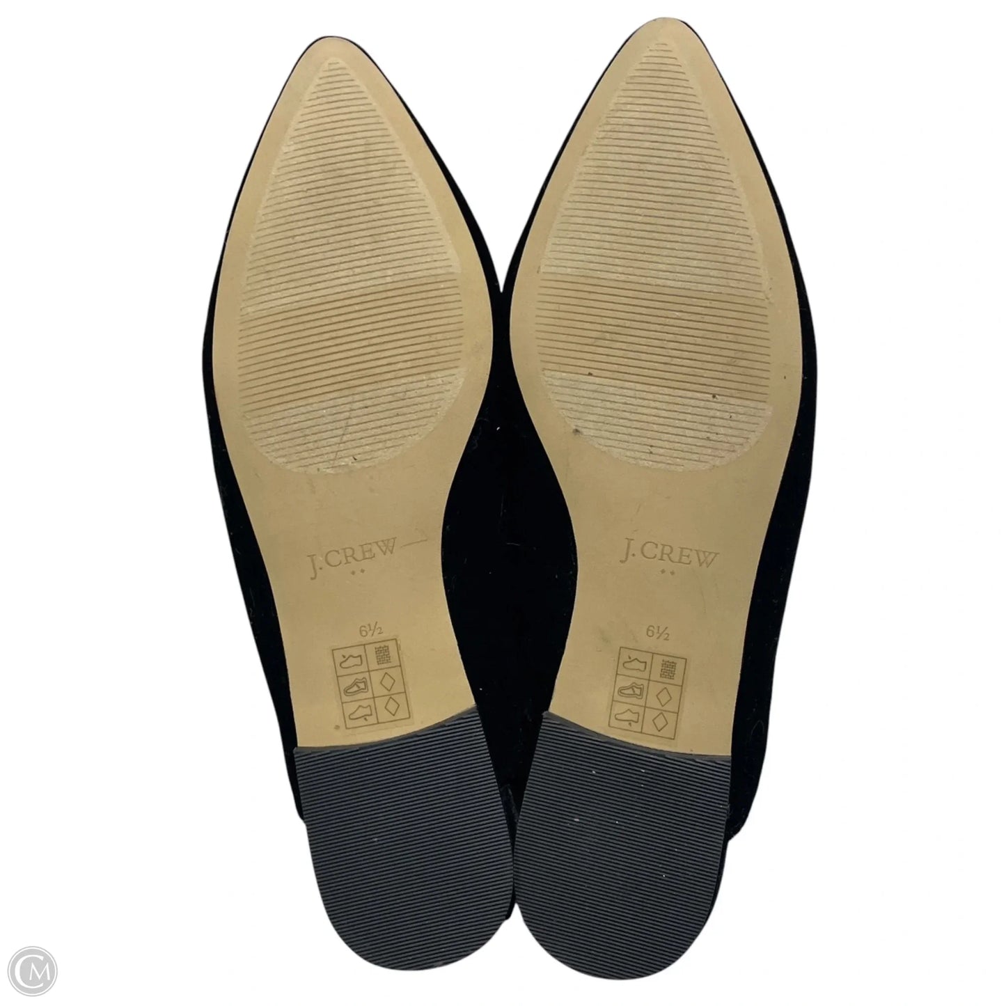 Shoes Flats By J. Crew In Black, Size: 6.5