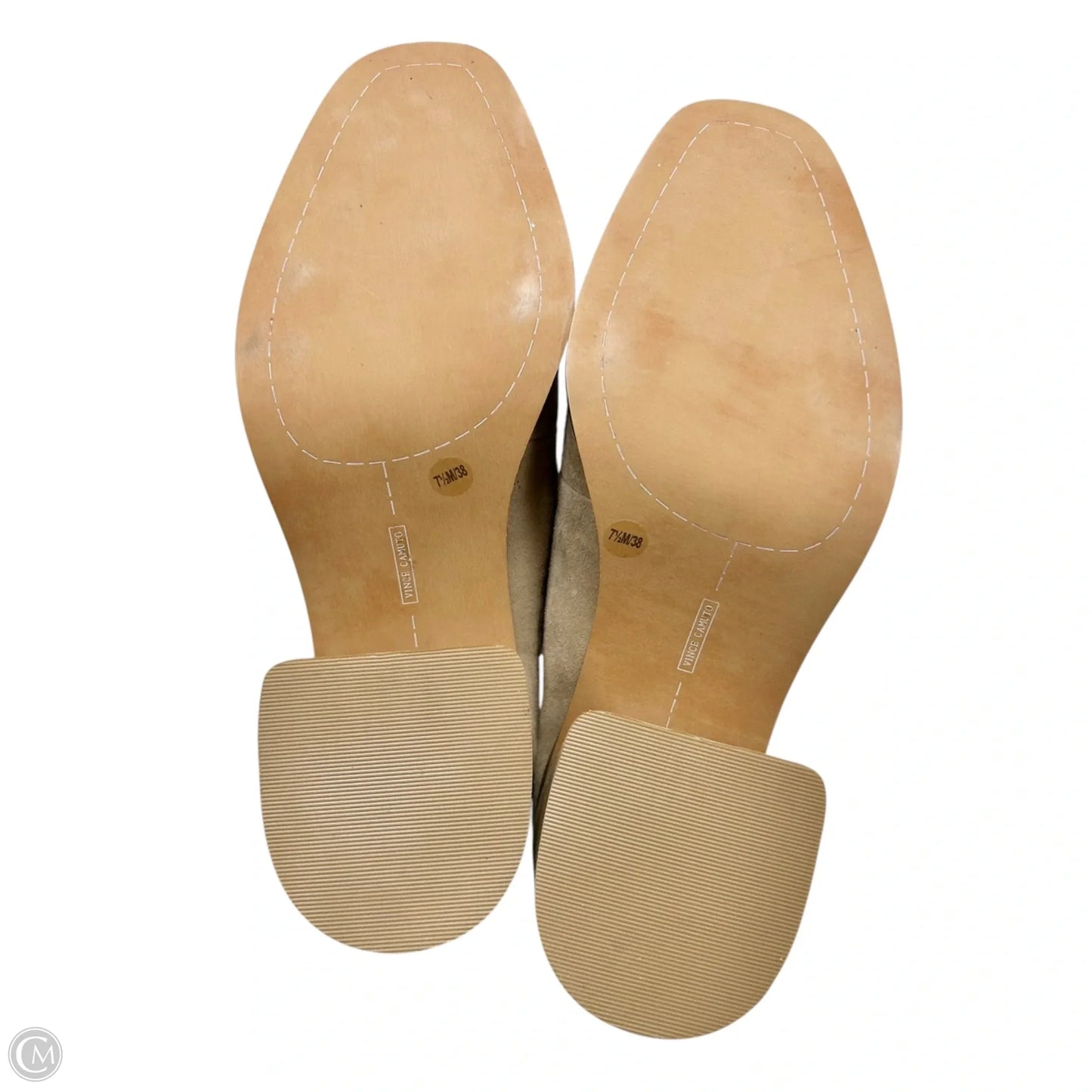 Shoes Heels Block By Vince Camuto In Tan, Size: 7.5