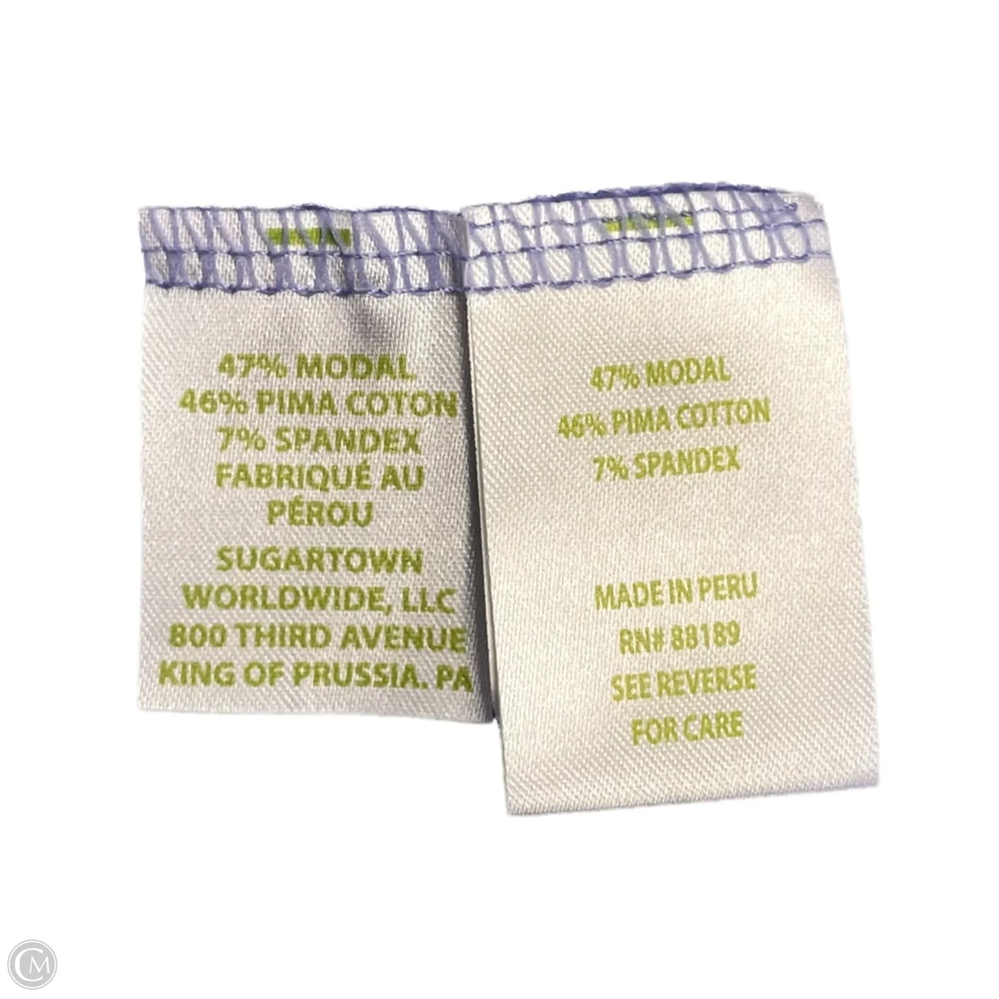 Top Sleeveless Designer By Lilly Pulitzer In Blue & White, Size: L