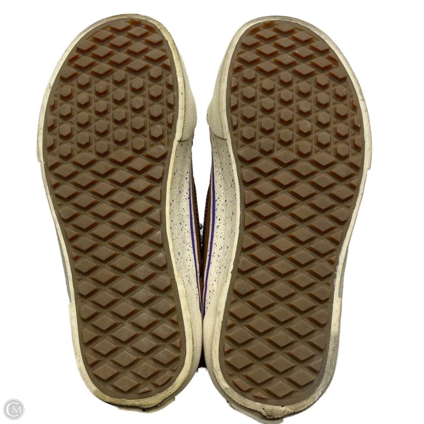 Shoes Sneakers By Vans In Tan, Size: 5