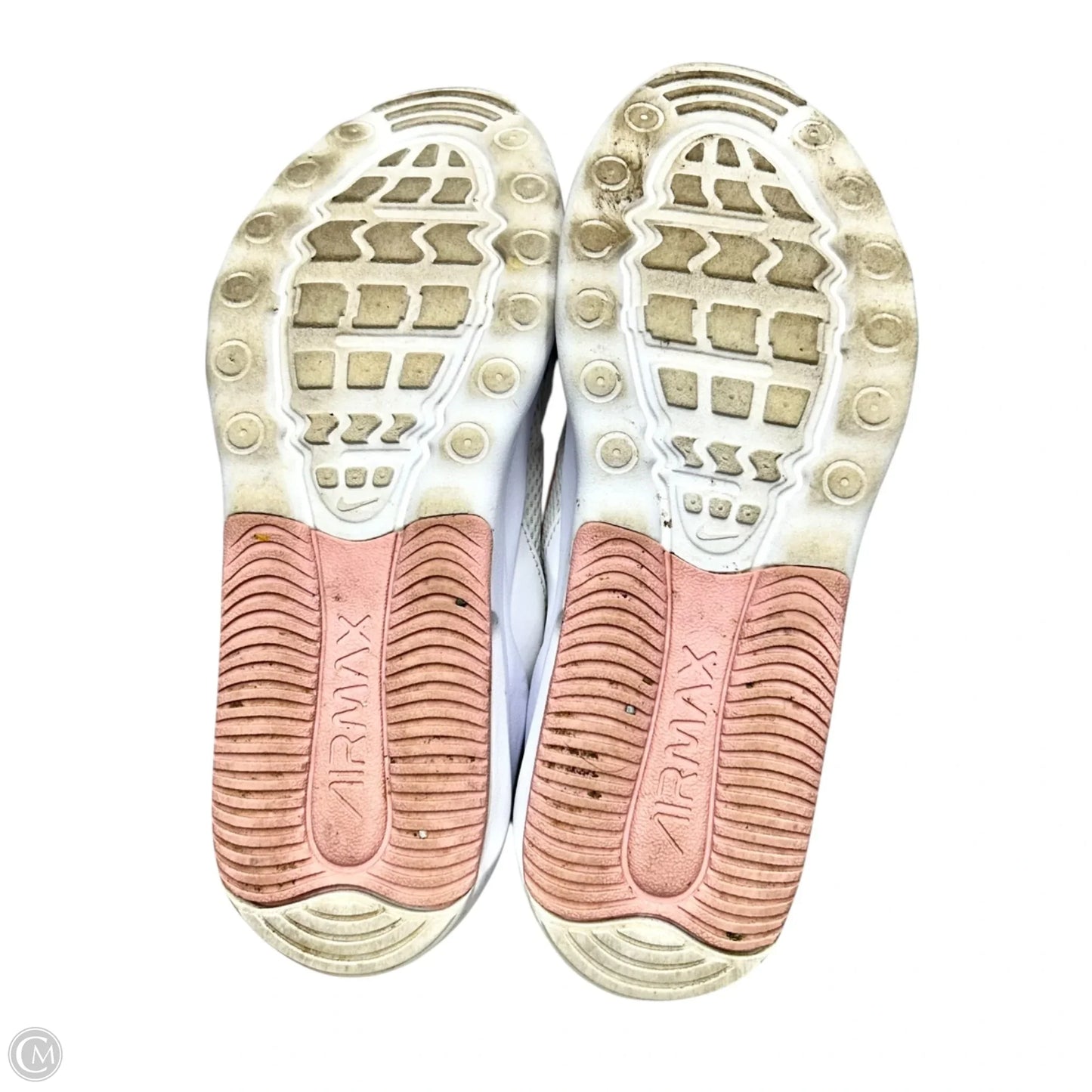 Shoes Athletic By Nike In Pink & White, Size: 8