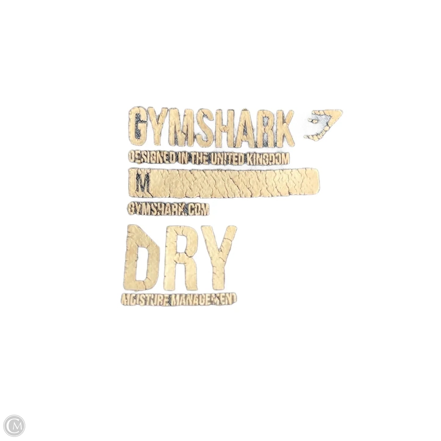 Athletic Leggings By Gym Shark In Blue, Size: M