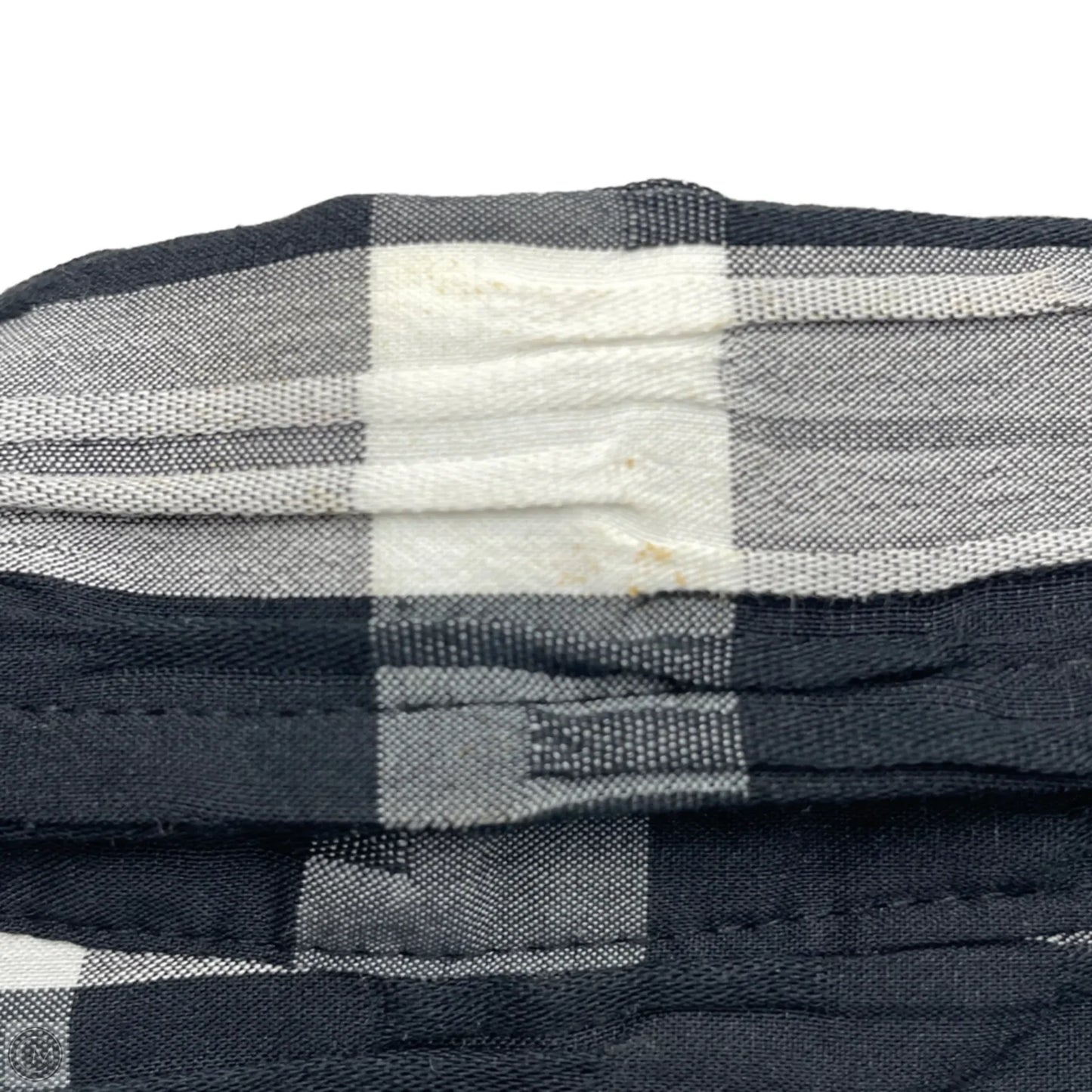 Blouse Long Sleeve By Foxcroft In Plaid Pattern, Size: Xs