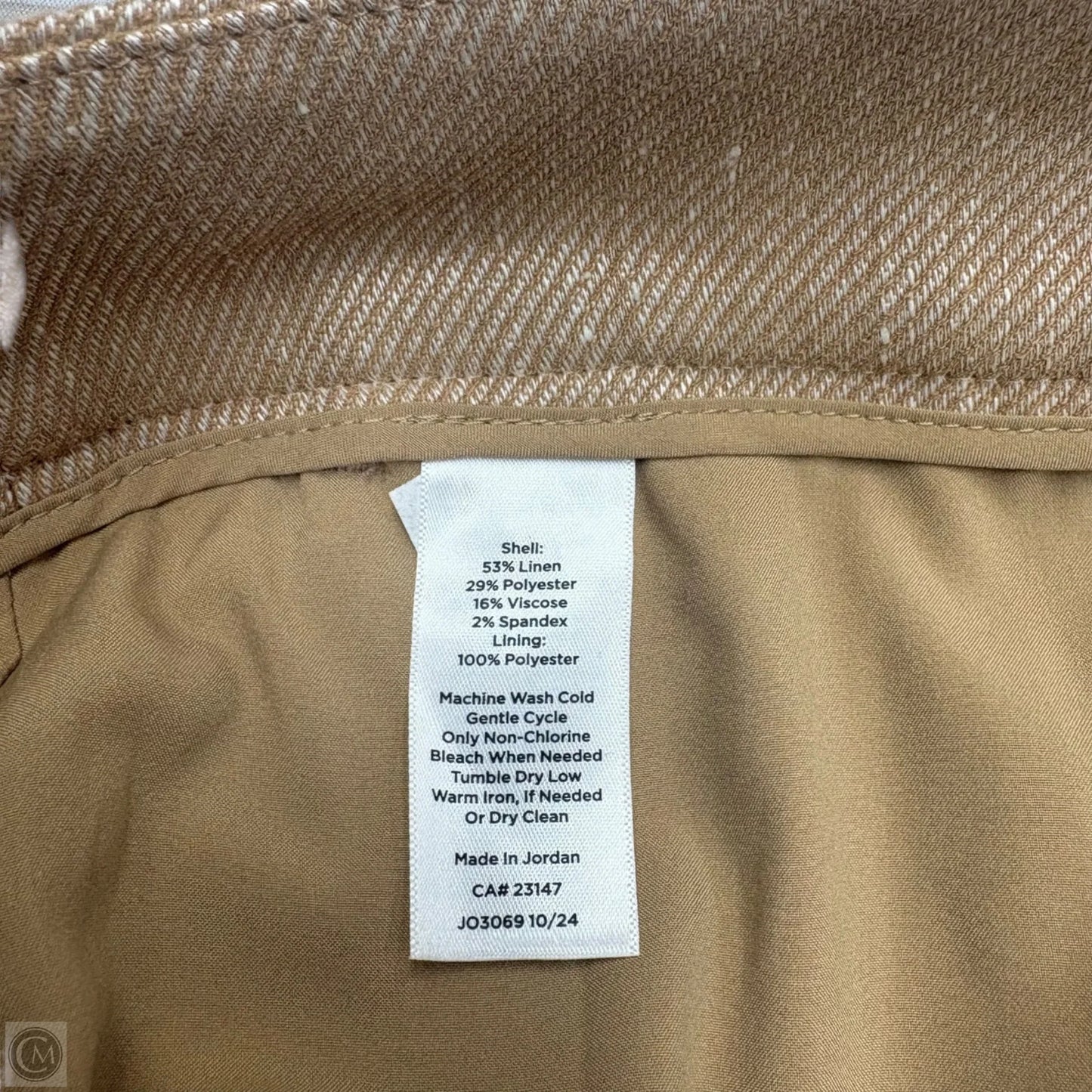 Pants Dress By Talbots In Tan, Size: 14