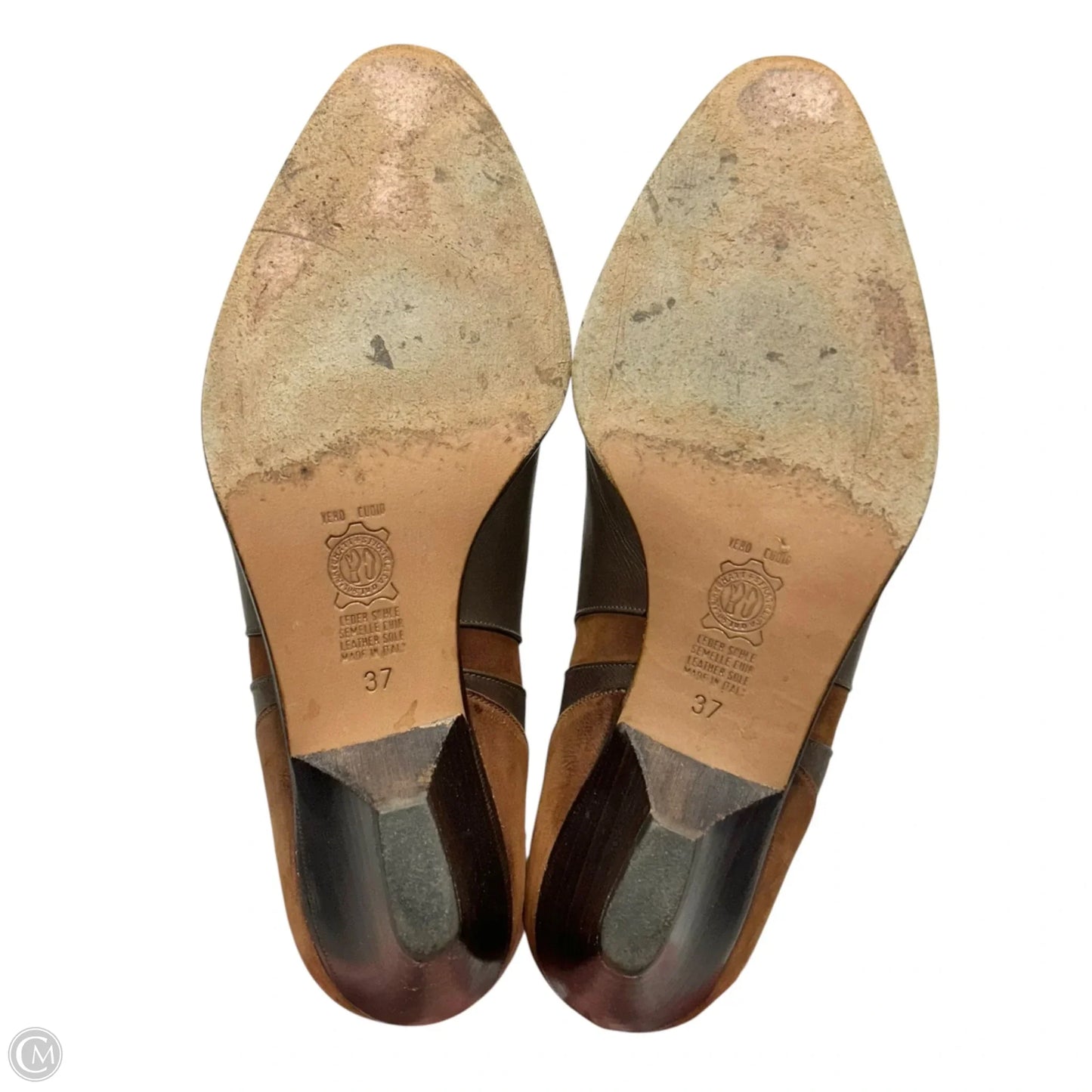 Boots Western In Bronze, Size: 6.5
