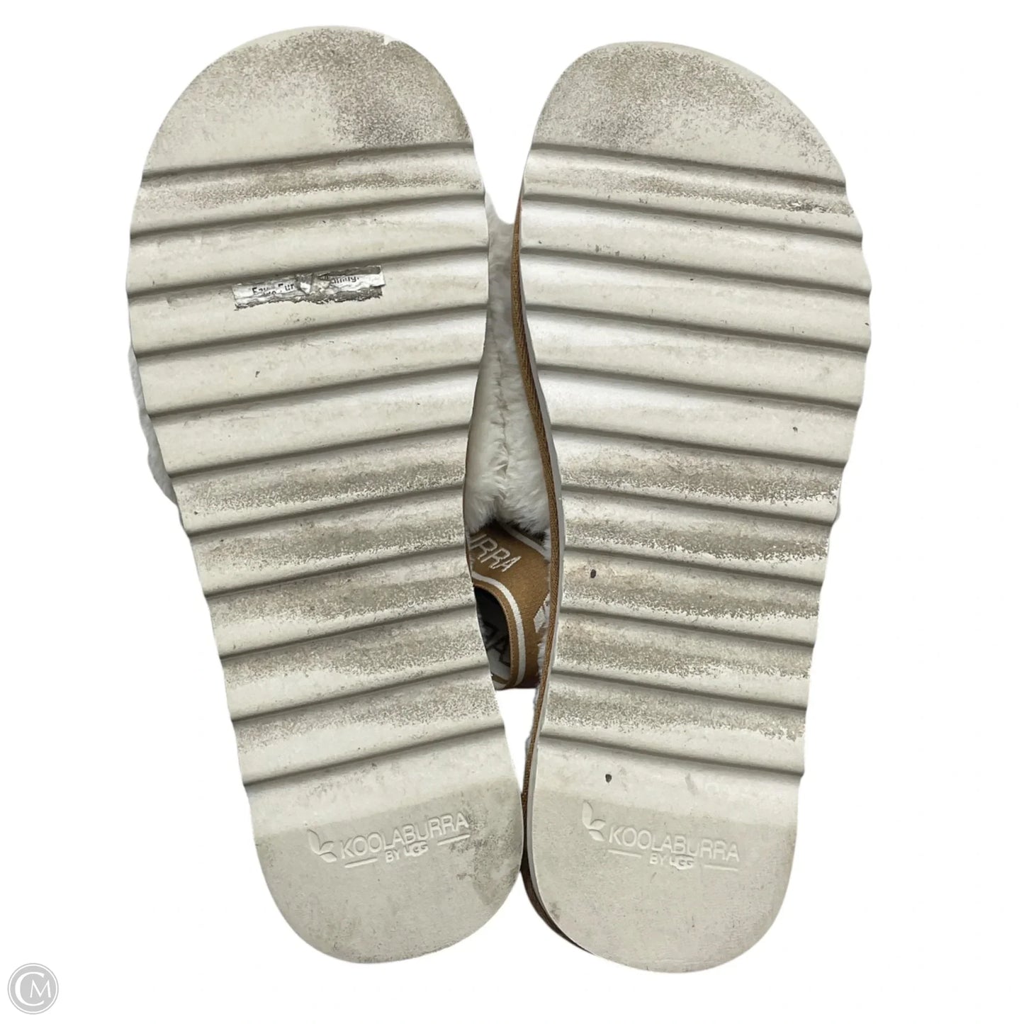 Slippers By Koolaburra By Ugg In Cream, Size: 11
