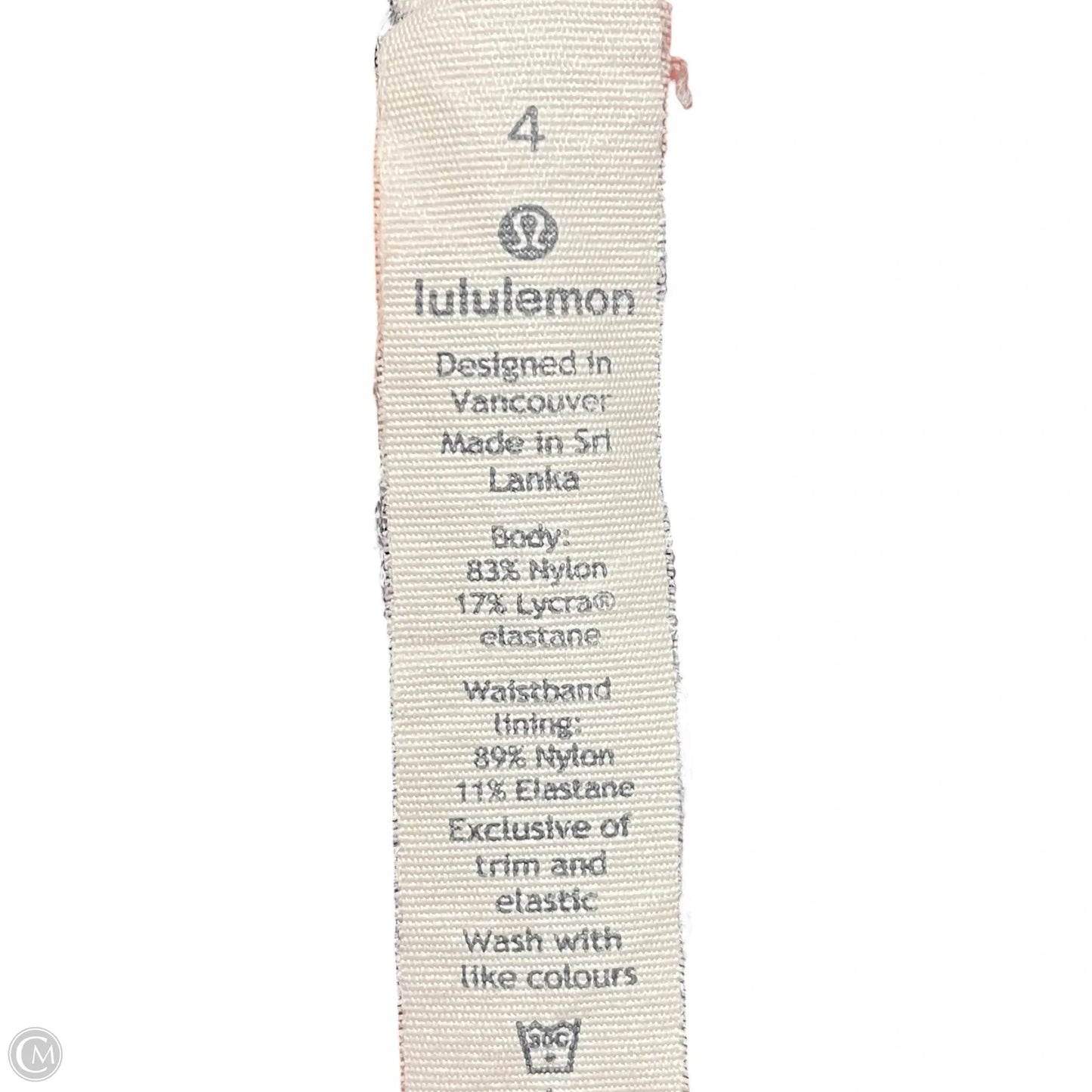 Athletic Leggings By Lululemon In Blue, Size: S