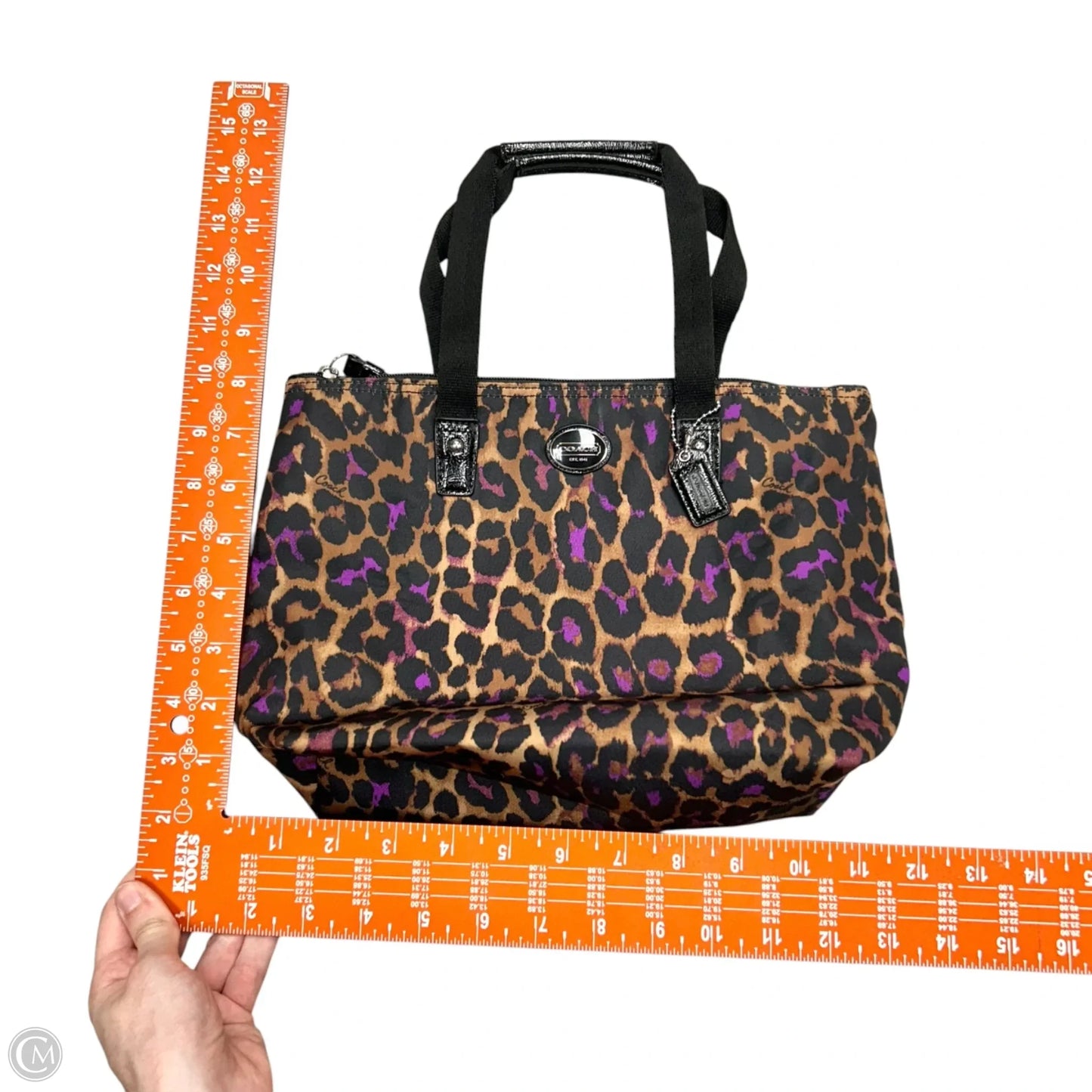 Tote Designer By Coach, Size: Small