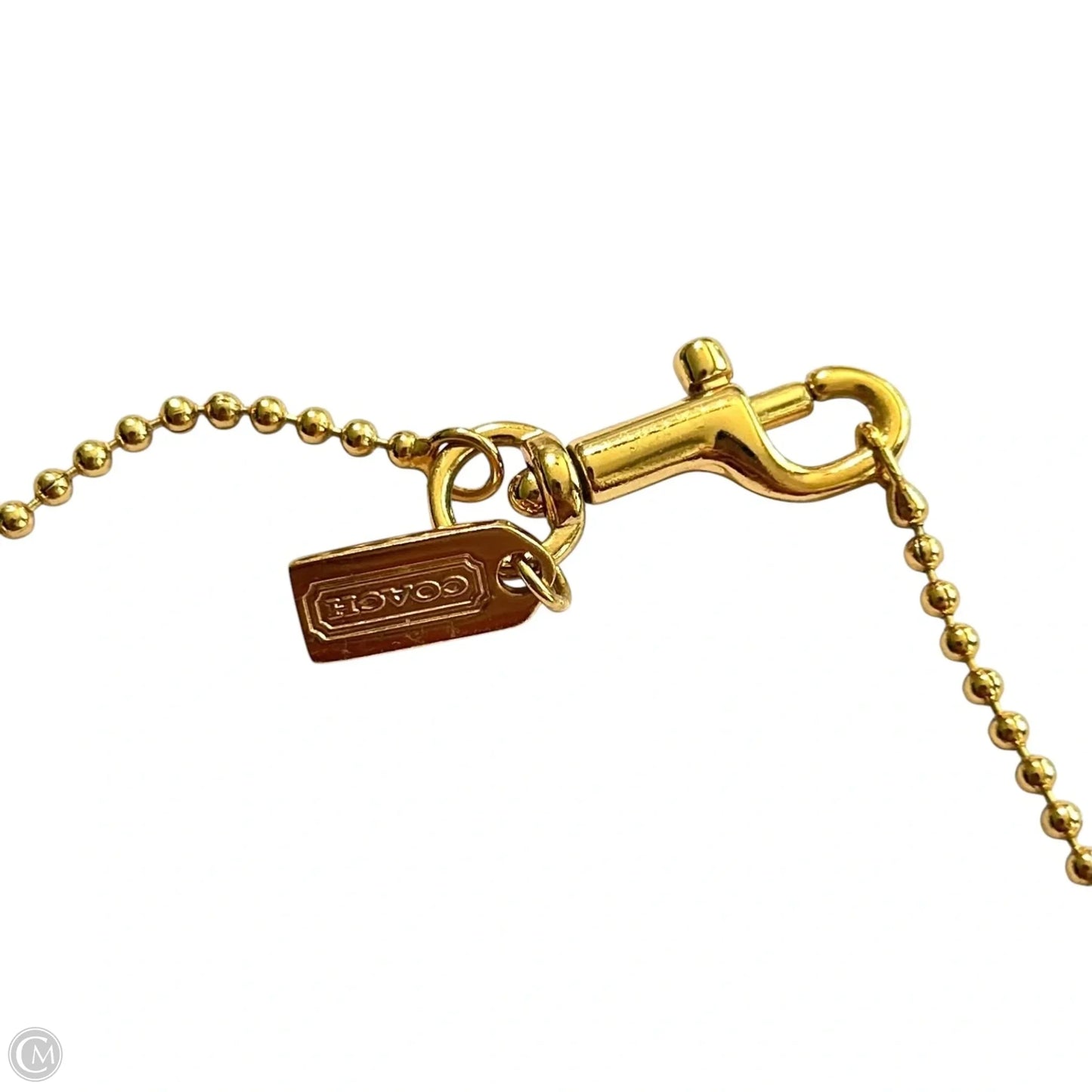 Necklace Set Designer By Coach, Size: 02 Piece Set