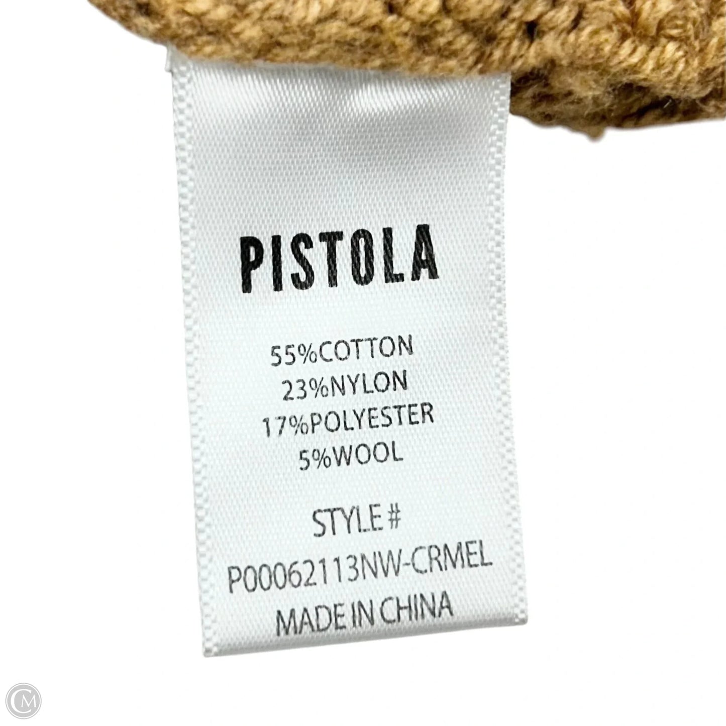 Vest Sweater By Pistola In Tan, Size: Xs